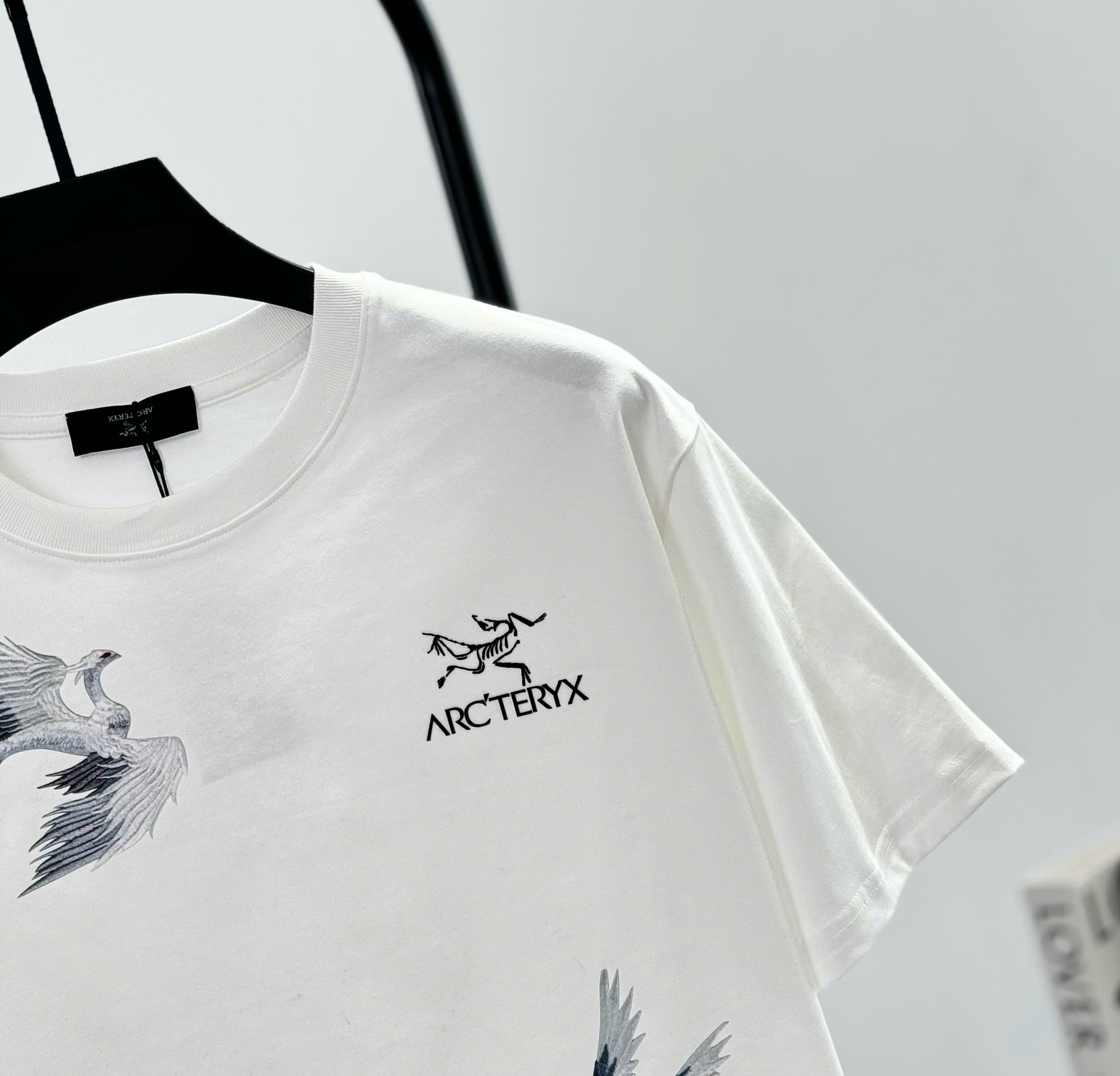 Áo phông T shirt Arcteryx họa tiết Phượng Bay Like Auth S-L DDT\trắng