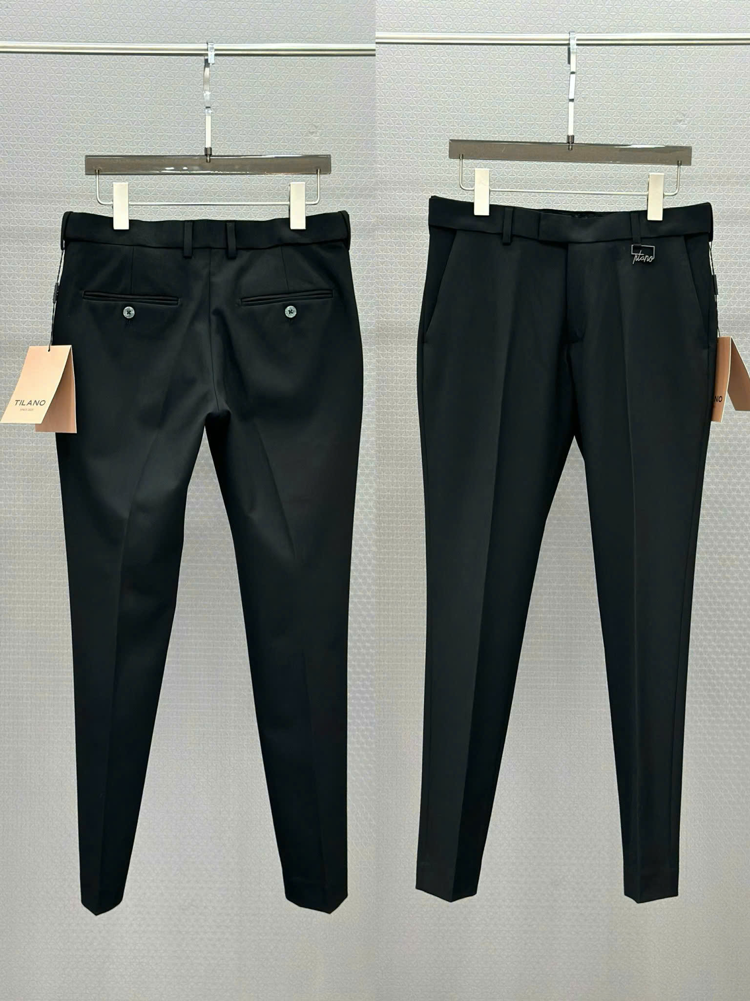 Quần tây âu Tilano logo bạc tag cạp Like Auth 29-35 VTN