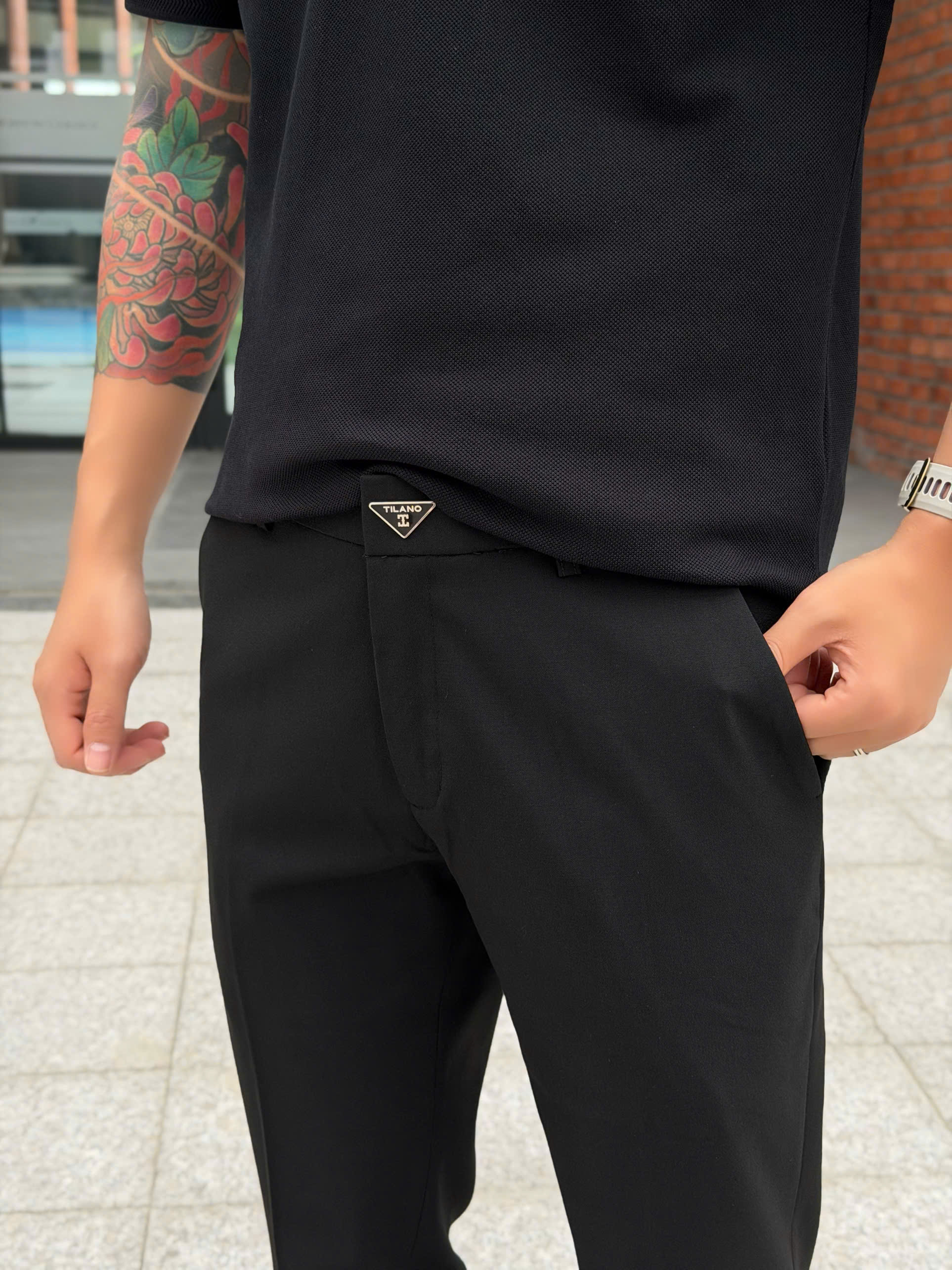 Quần tây âu Tilano logo tam giác Like Auth 29-35 VTN