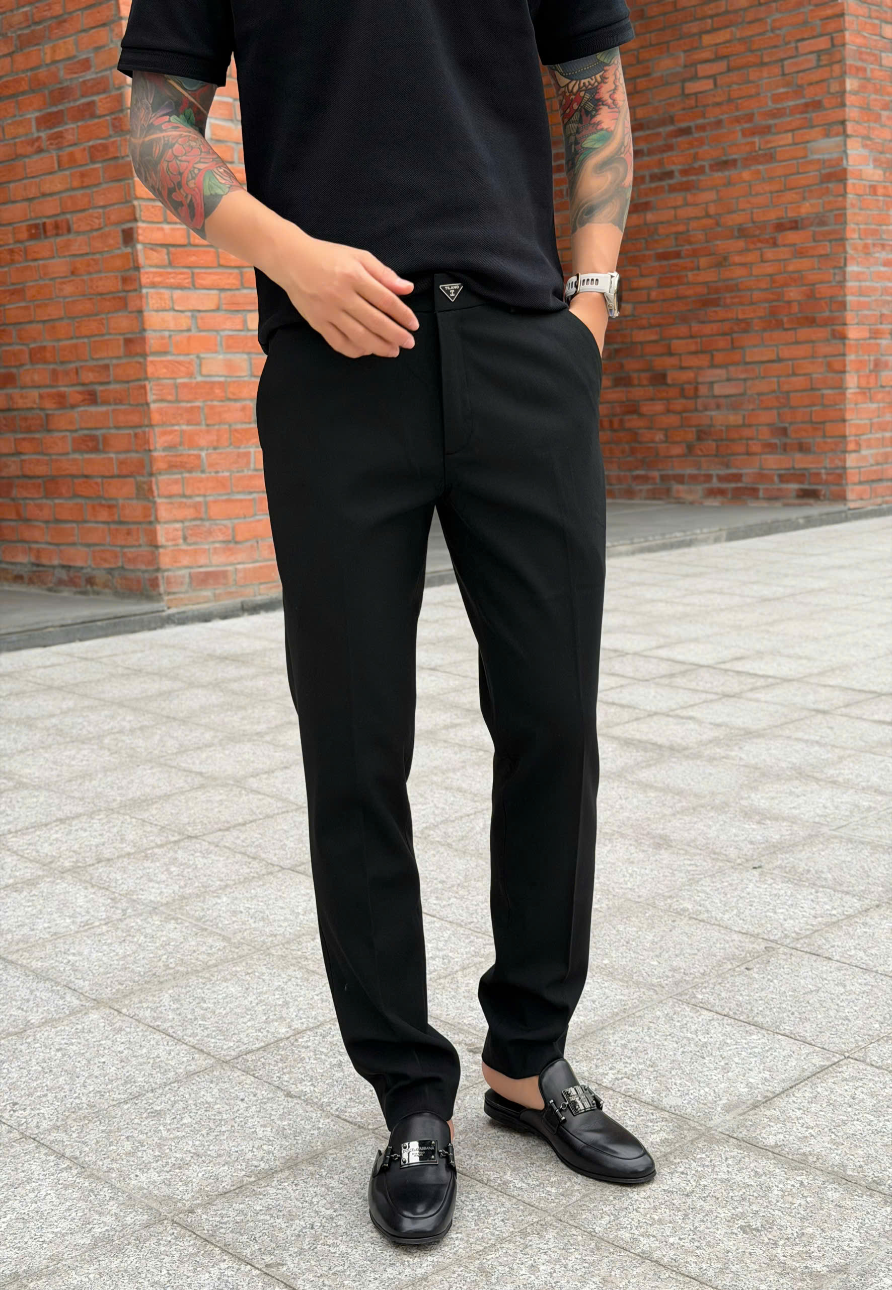 Quần tây âu Tilano logo tam giác Like Auth 29-35 VTN