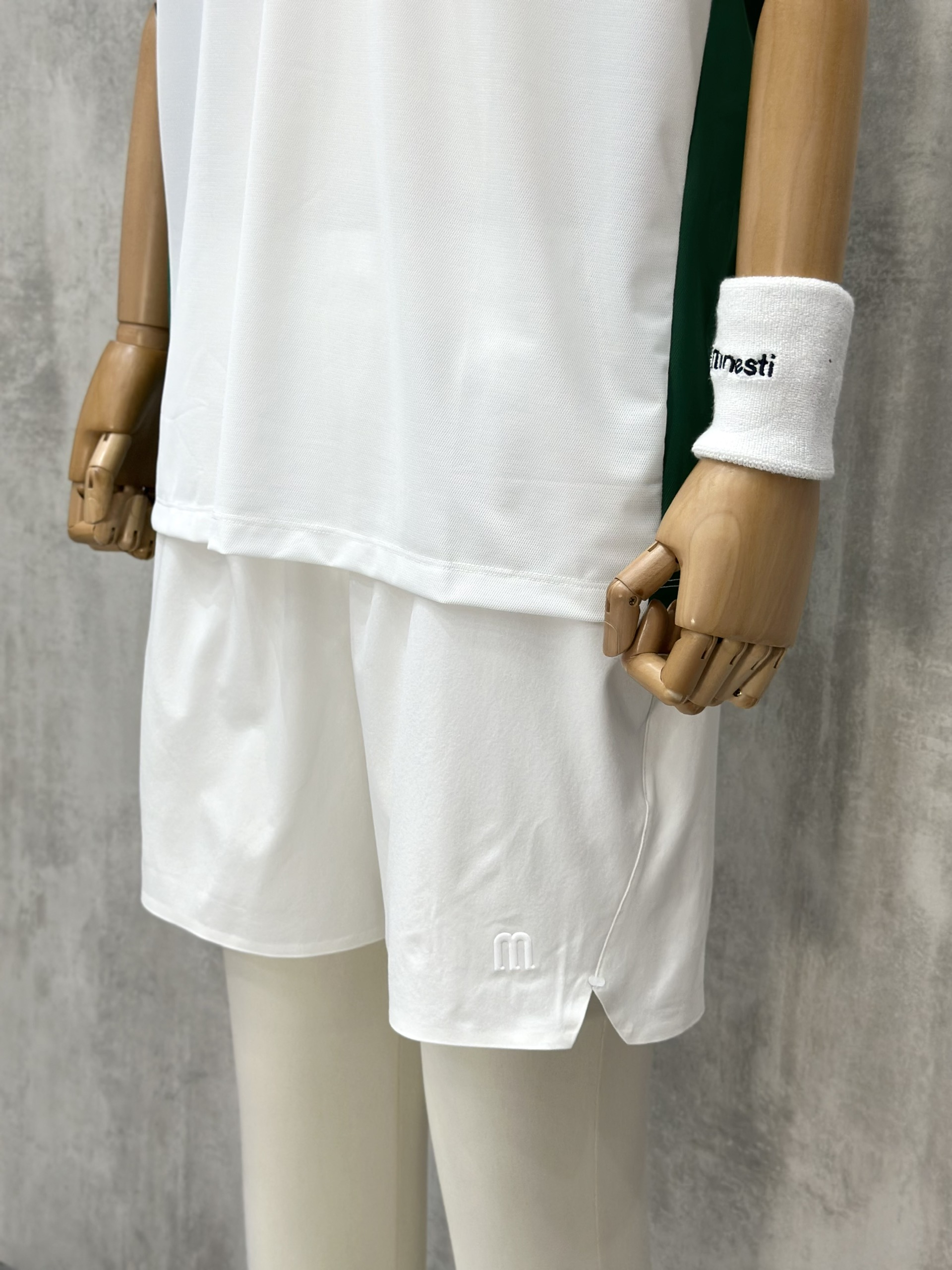 Set bộ thể thao hè Manseti Trắng cổ bẻ Like Auth S-XL VTN