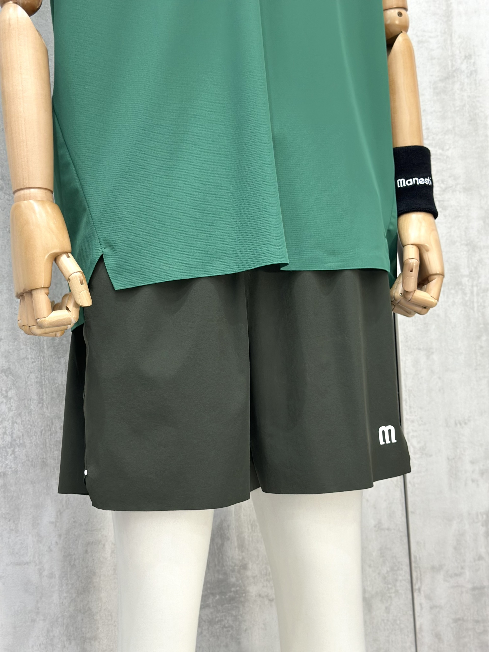 Set bộ thể thao hè Manseti Xanh Lá cổ tim Like Auth S-XL VTN