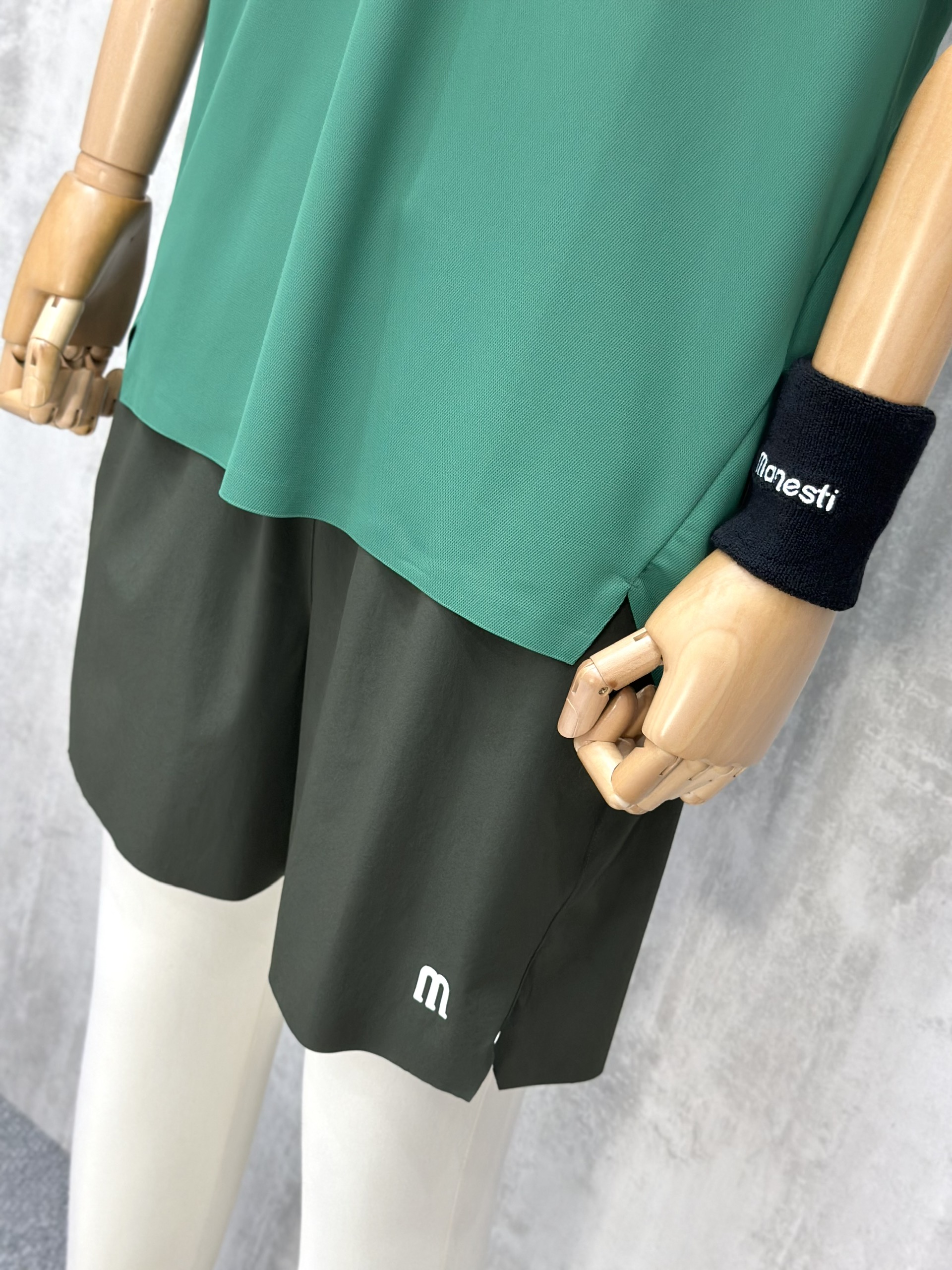 Set bộ thể thao hè Manseti Xanh Lá cổ tim Like Auth S-XL VTN