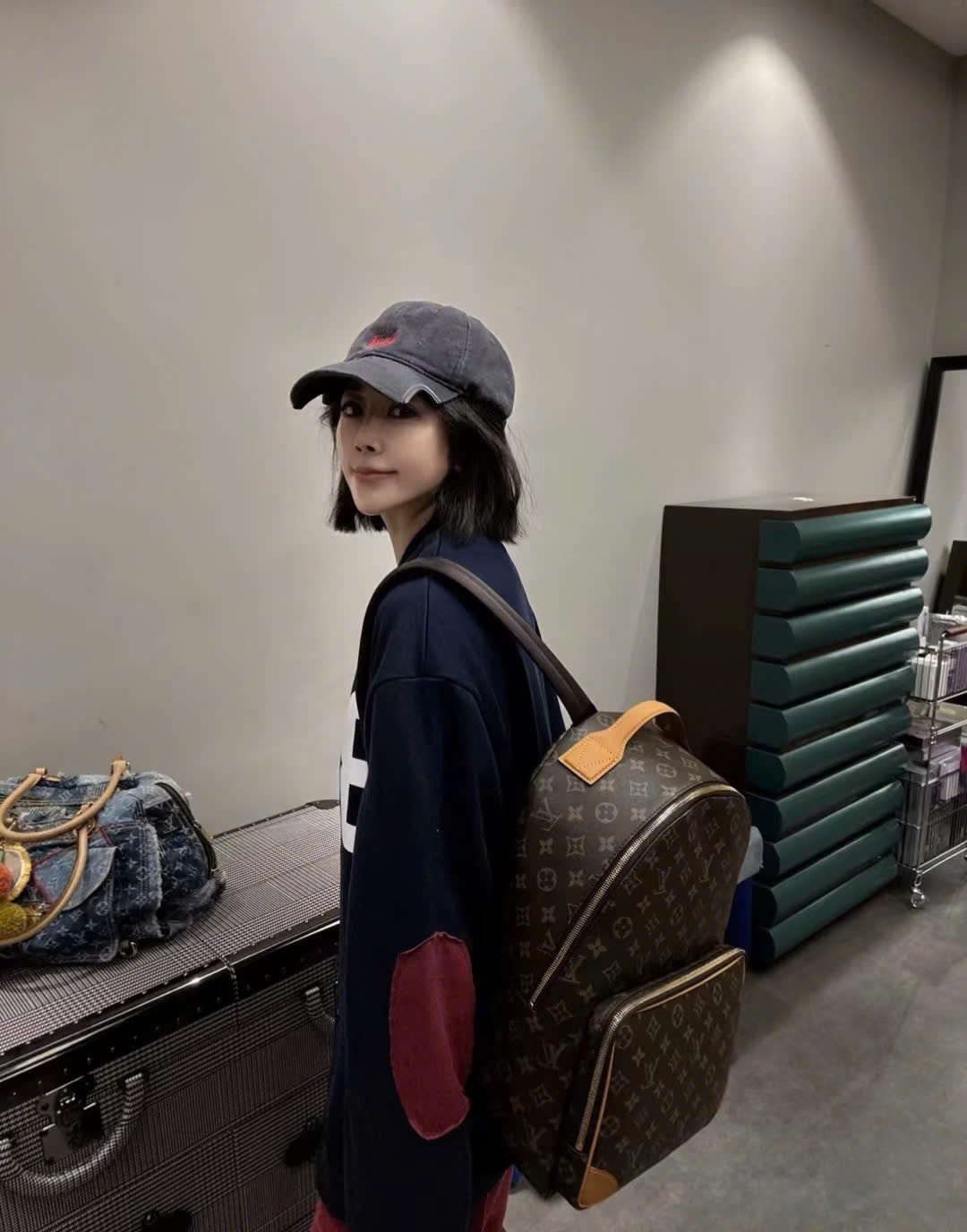 Balo Louis Vuitton LV Discovery Cargo Backpack PM monogram Nâu bản 1-1 on web 29x40x20 PLD