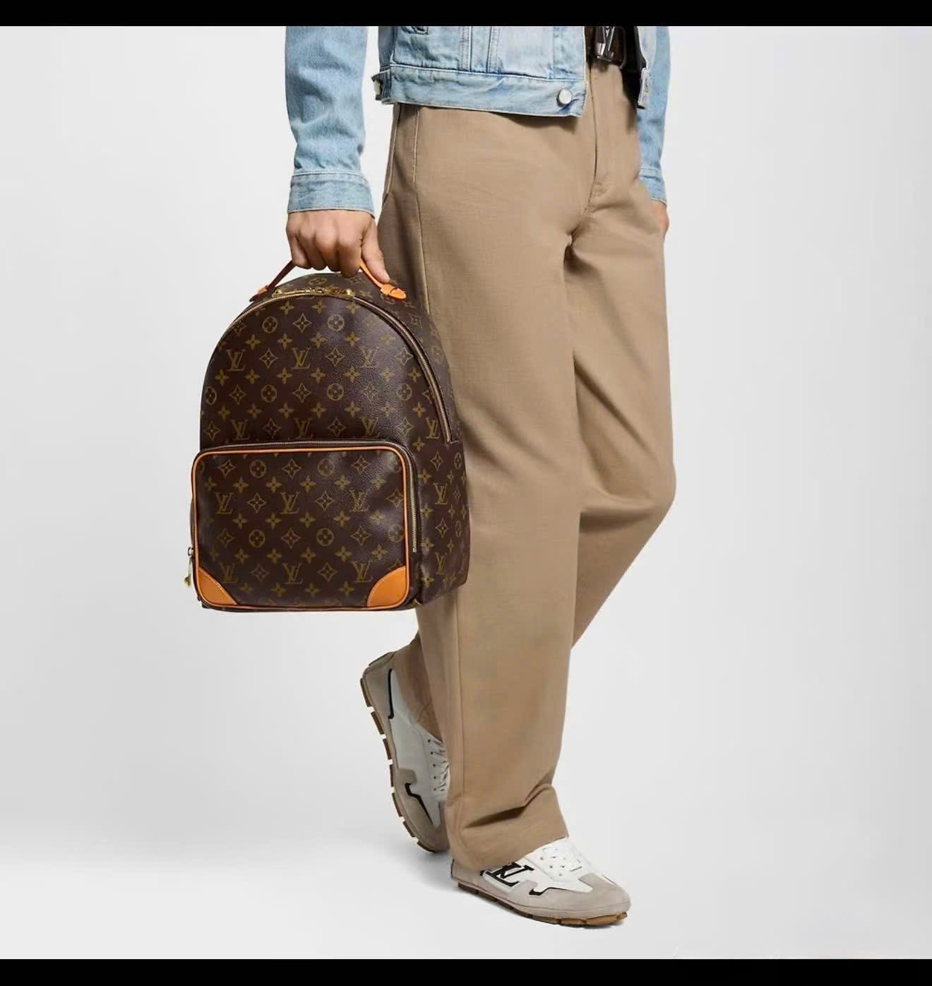 Balo Louis Vuitton LV Discovery Cargo Backpack PM monogram Nâu bản 1-1 on web 29x40x20 PLD