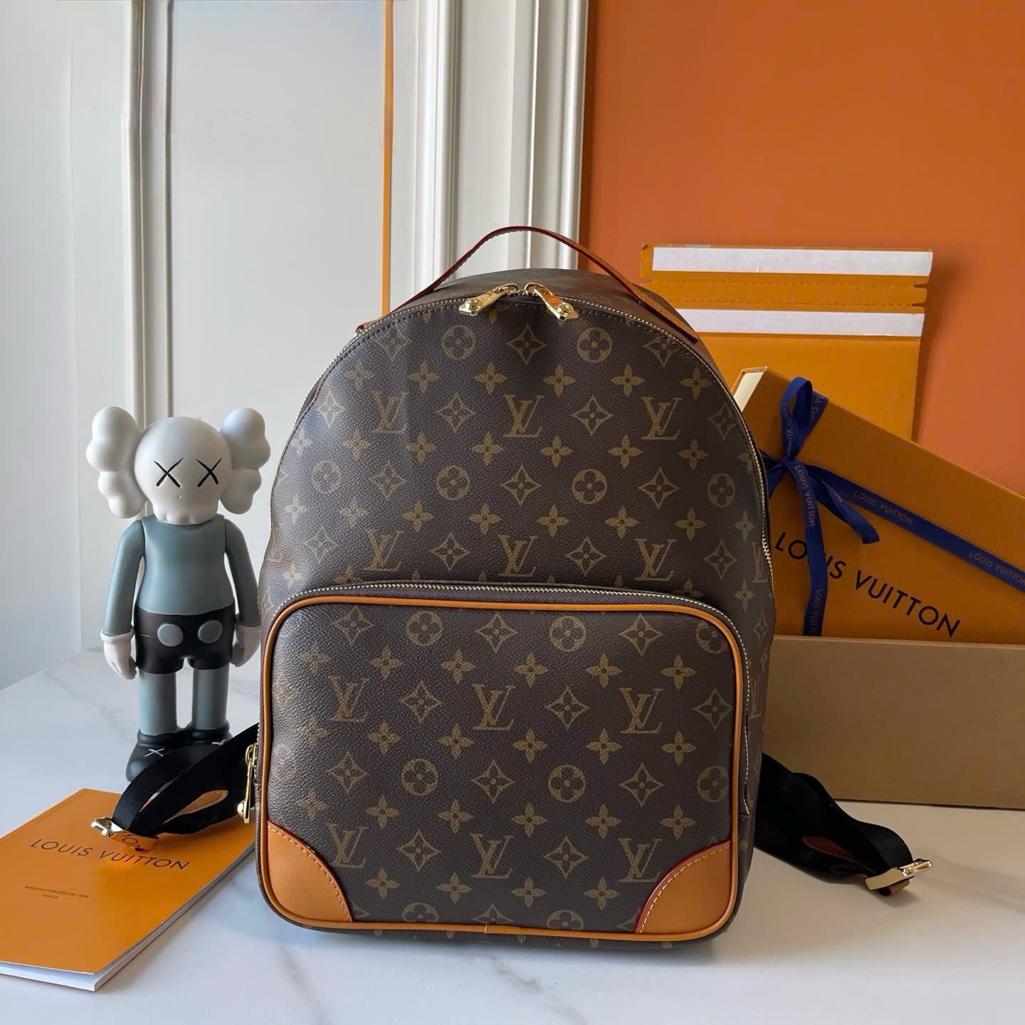 Balo Louis Vuitton LV Discovery Cargo Backpack PM monogram Nâu bản 1-1 on web 29x40x20 PLD