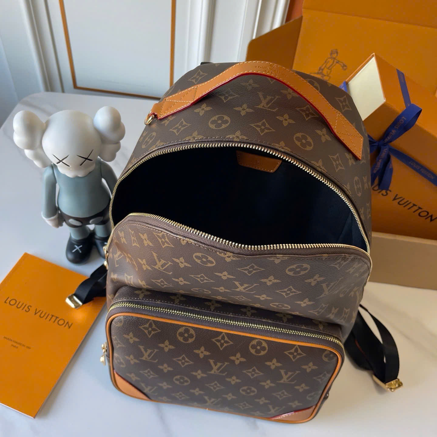 Balo Louis Vuitton LV Discovery Cargo Backpack PM monogram Nâu bản 1-1 on web 29x40x20 PLD
