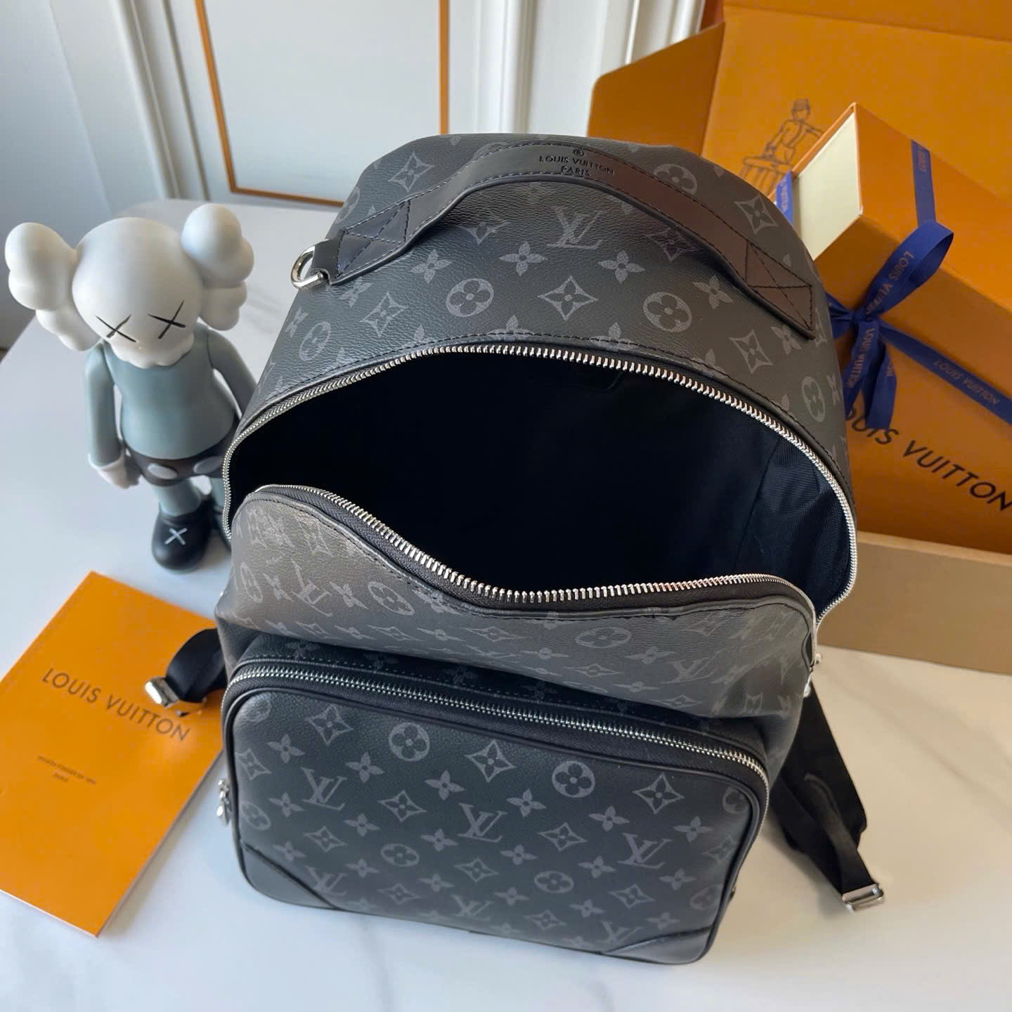 Balo Louis Vuitton LV Discovery Cargo Backpack PM monogram Đen bản 1-1 on web 29x40x20 PLD