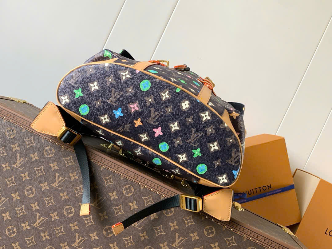 Balo Louis Vuitton LV Backpack Christopher MM monogram nhiều màu Like Auth 1-1 on web 38x44x13 PLD