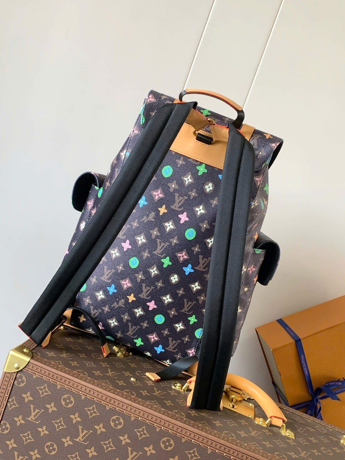 Balo Louis Vuitton LV Backpack Christopher MM monogram nhiều màu Like Auth 1-1 on web 38x44x13 PLD