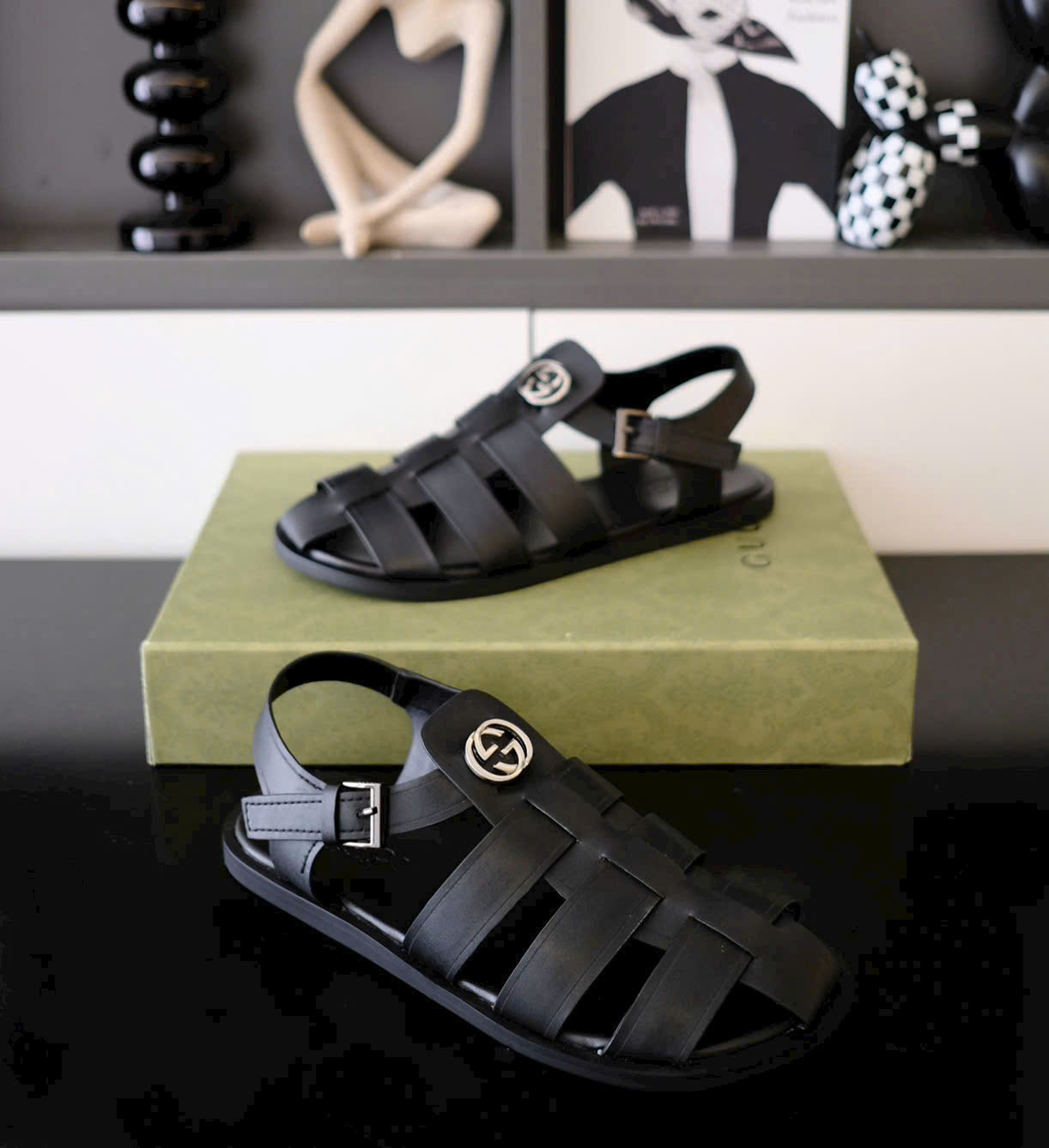 Dép sandal giọ Gucci GC trơn new 2026 Like Auth 38-43 MK