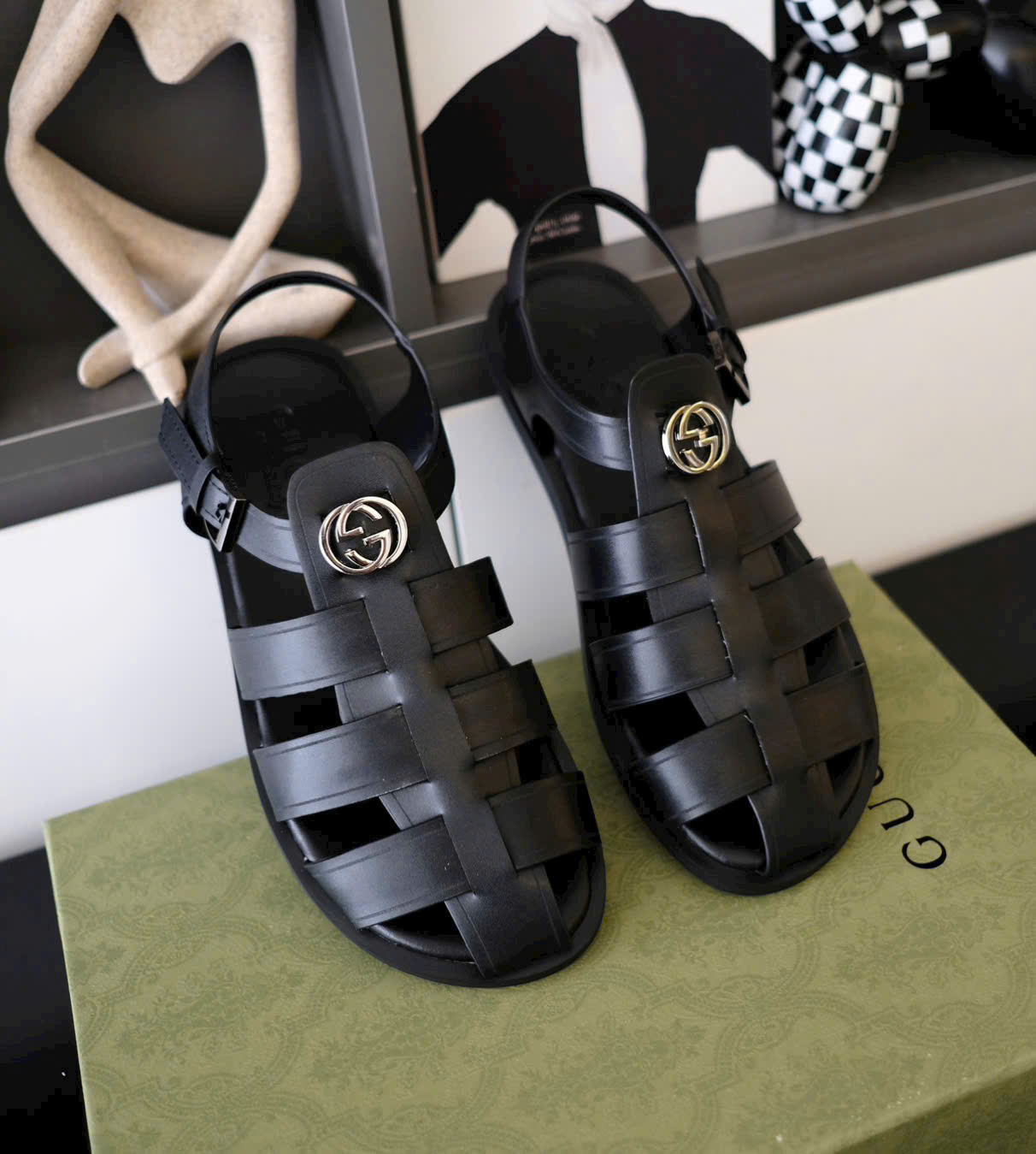 Dép sandal giọ Gucci GC trơn new 2026 Like Auth 38-43 MK