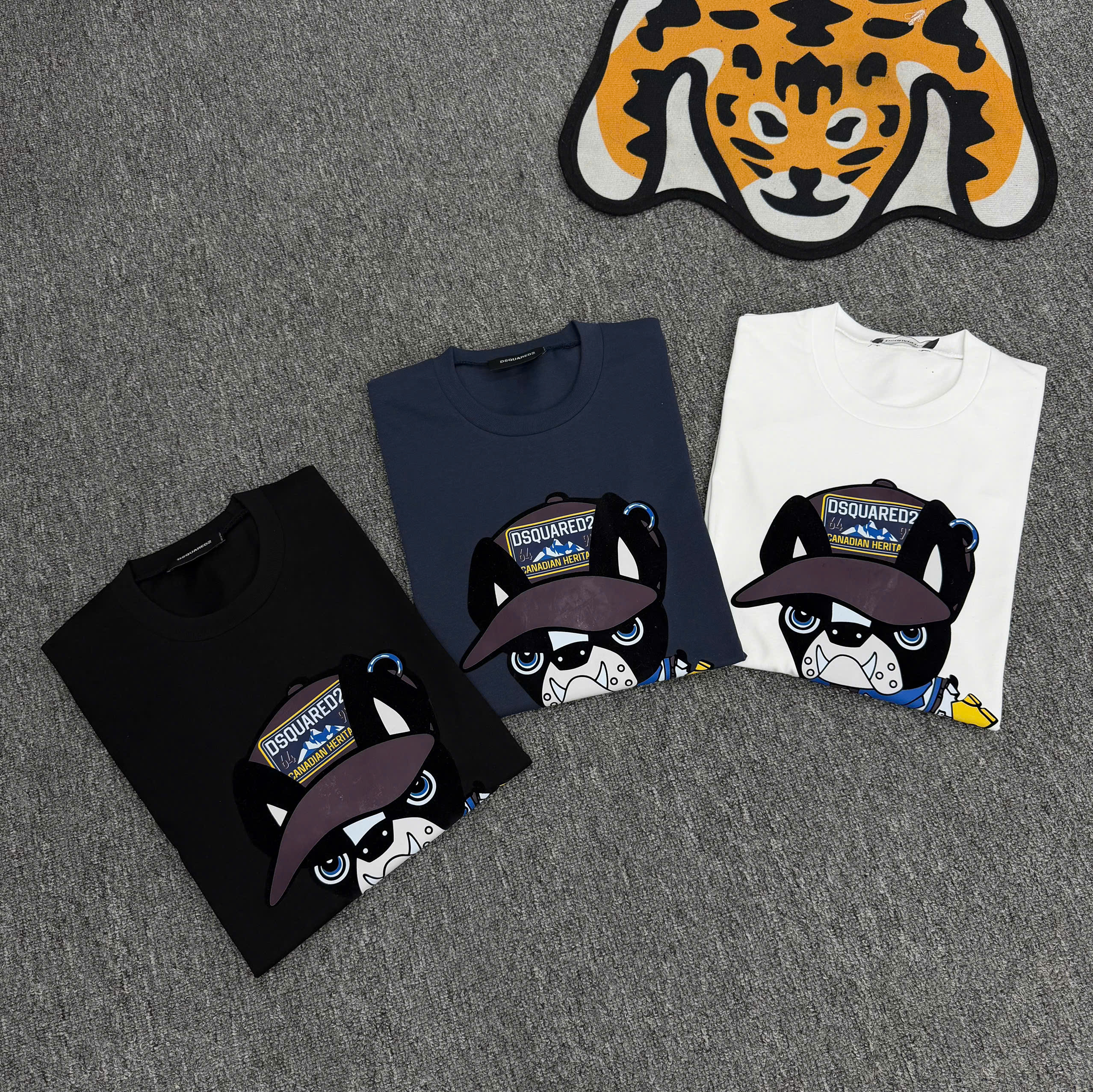 Áo phông T shirt Dsquared2 DSQ logo Cún Like Auth S-XL NV