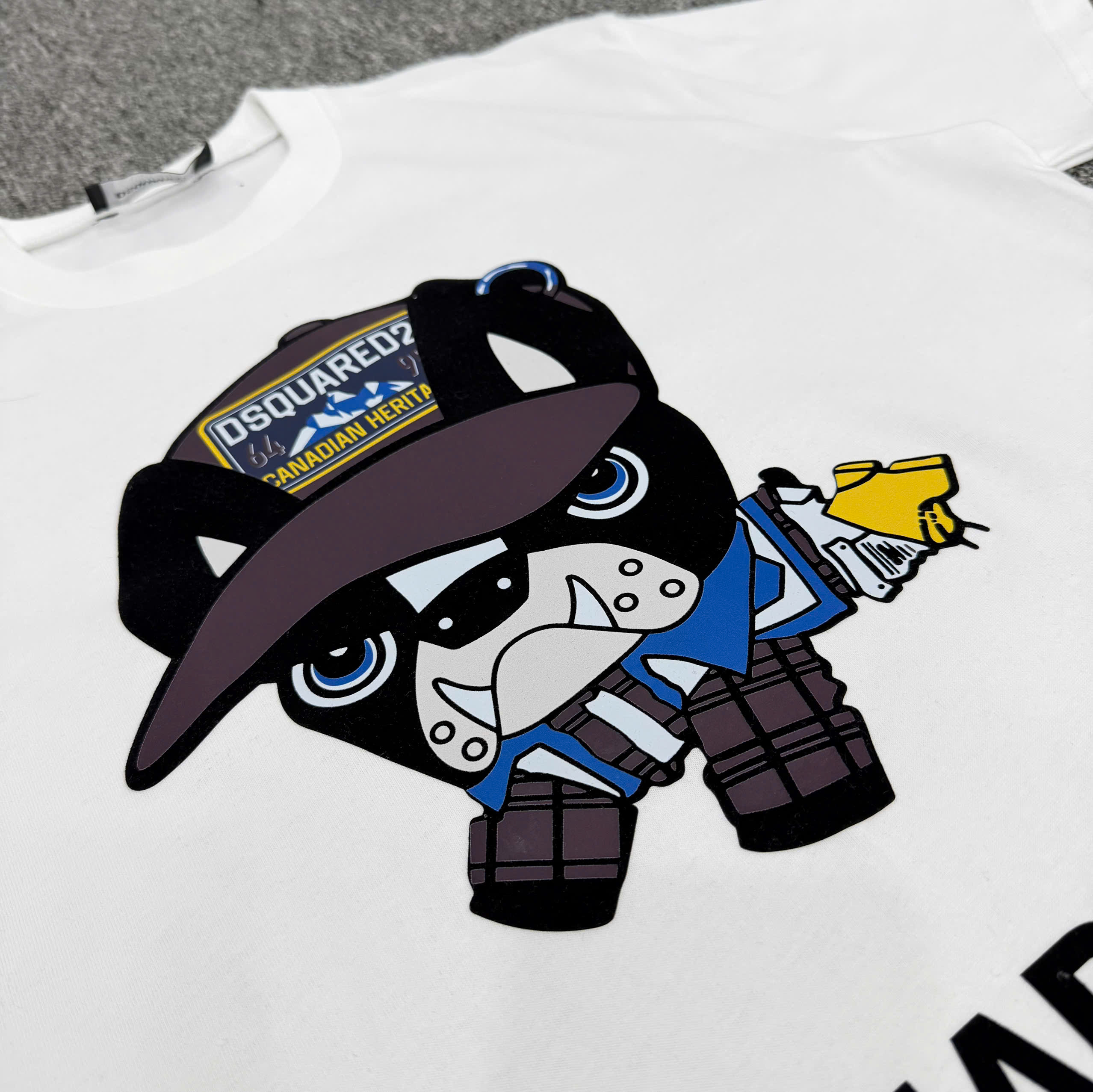 Áo phông T shirt Dsquared2 DSQ logo Cún Like Auth S-XL NV