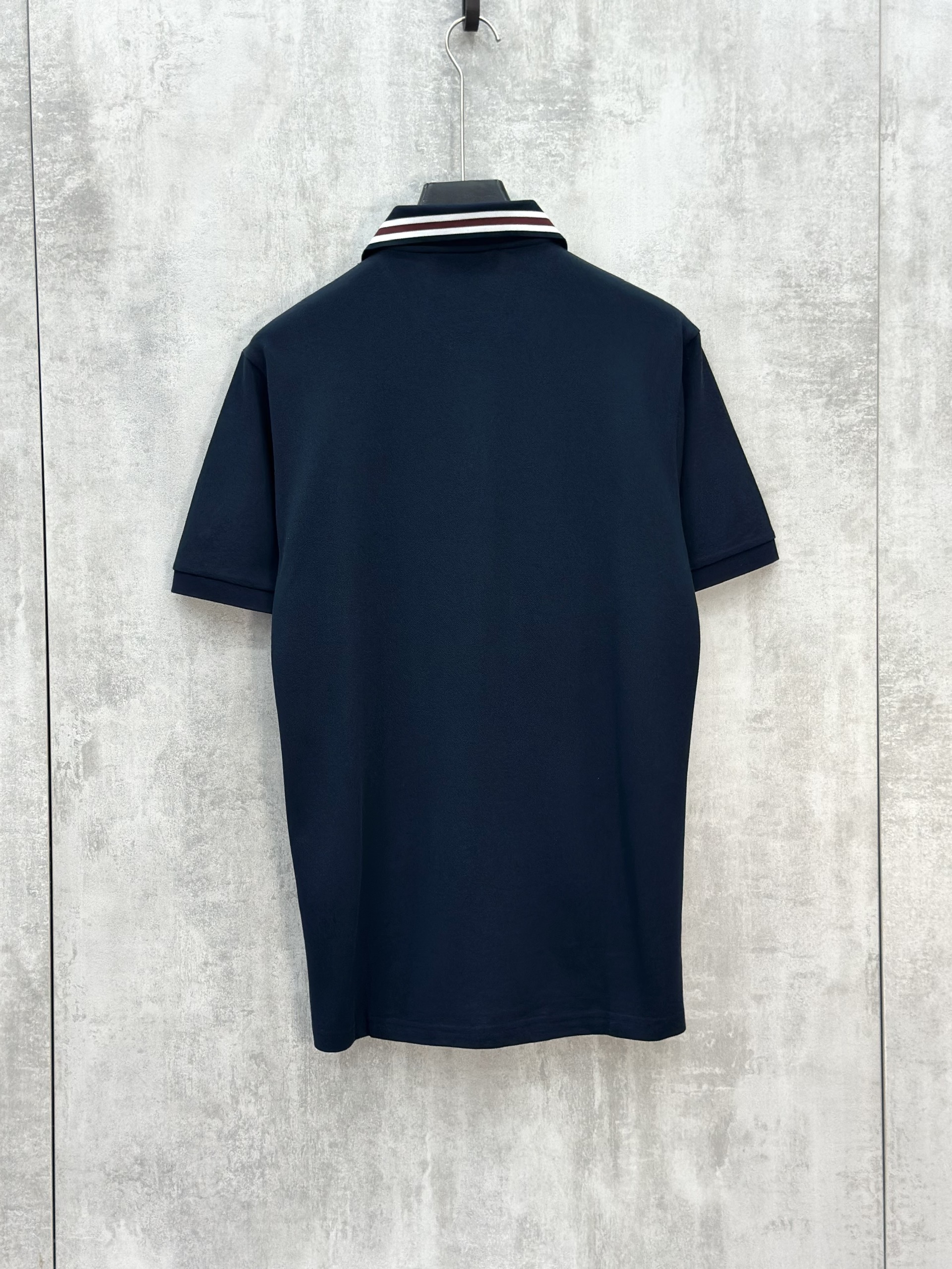 Áo polo Caras kẻ sọc cổ logo thêu nổi ngực Like Auth S-XL VTN