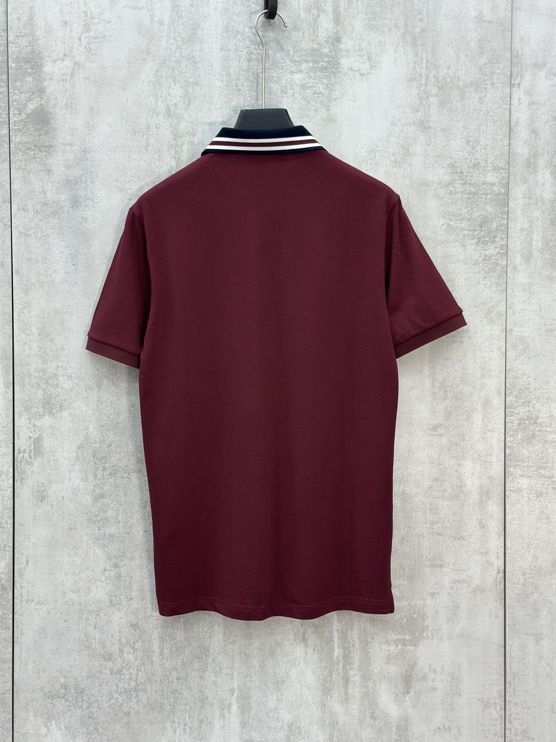 Áo polo Caras kẻ sọc cổ logo thêu nổi ngực Like Auth S-XL VTN