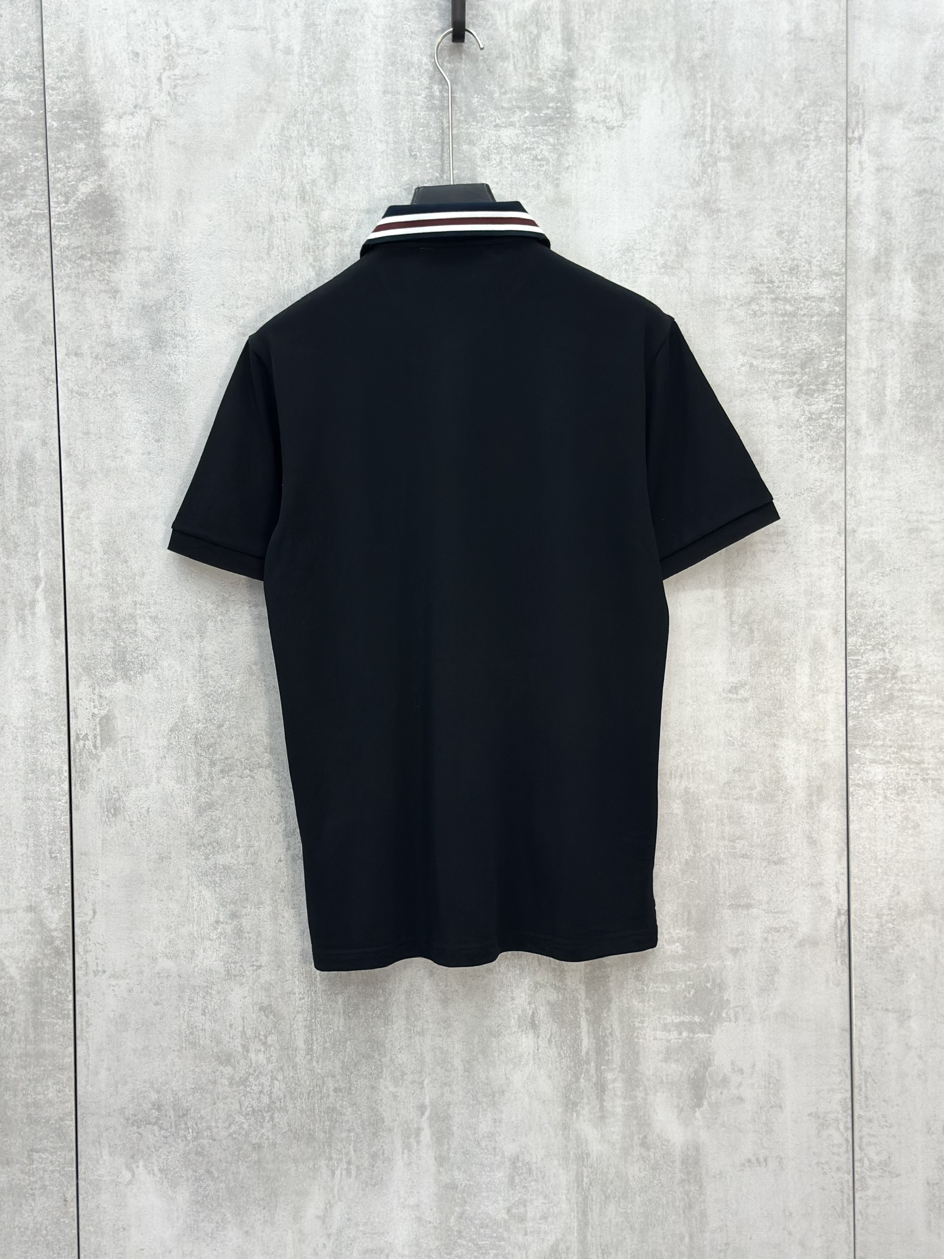 Áo polo Caras kẻ sọc cổ logo thêu nổi ngực Like Auth S-XL VTN