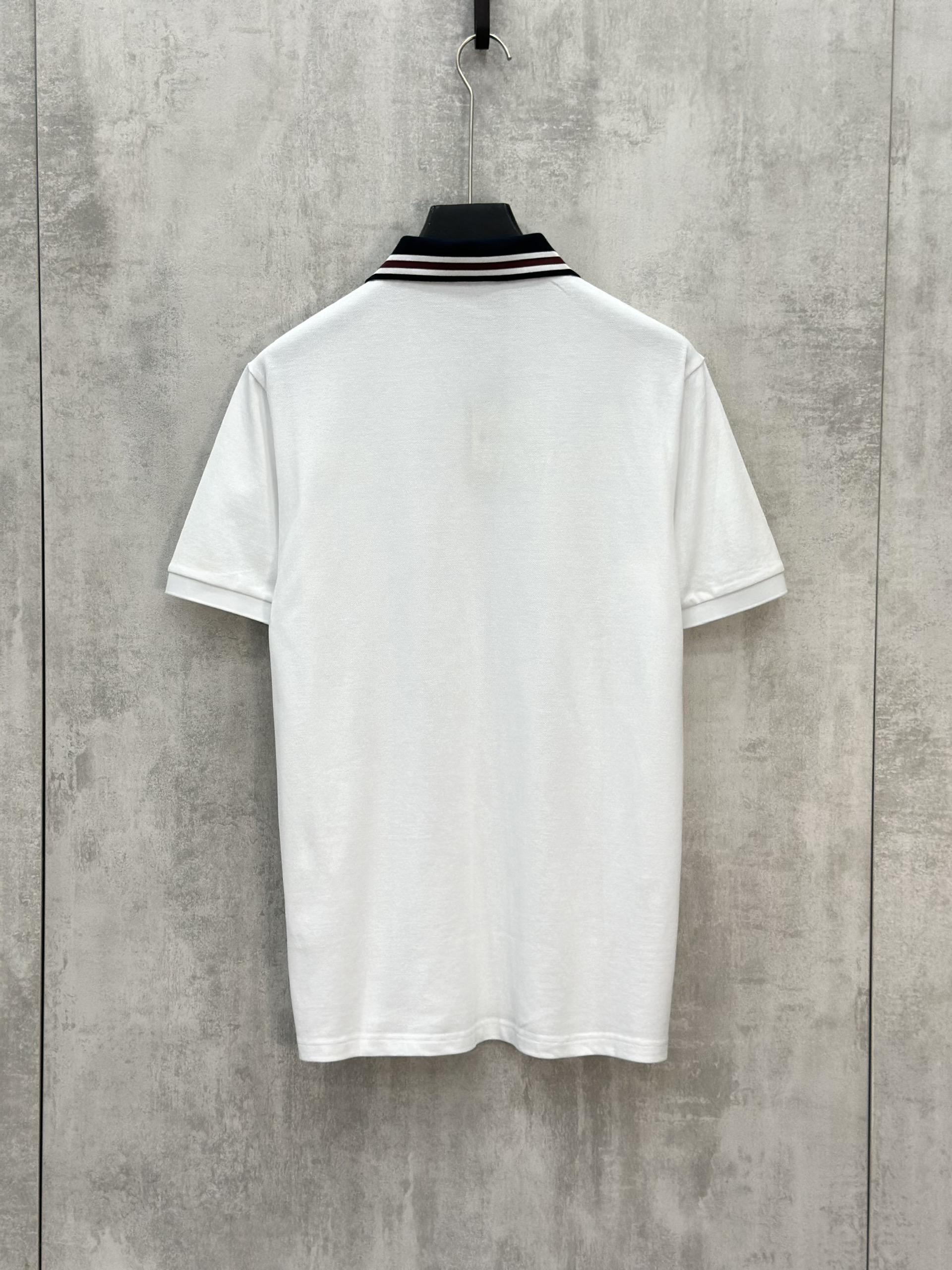 Áo polo Caras kẻ sọc cổ logo thêu nổi ngực Like Auth S-XL VTN