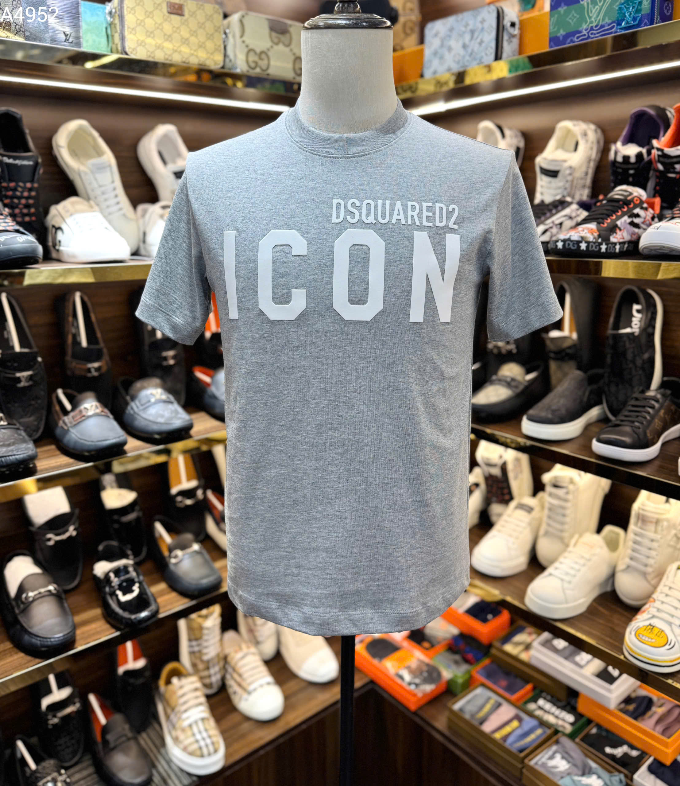 Áo phông T shirt Dsquared2 DSQ icon logo ngực Like Auth 44-50 MK