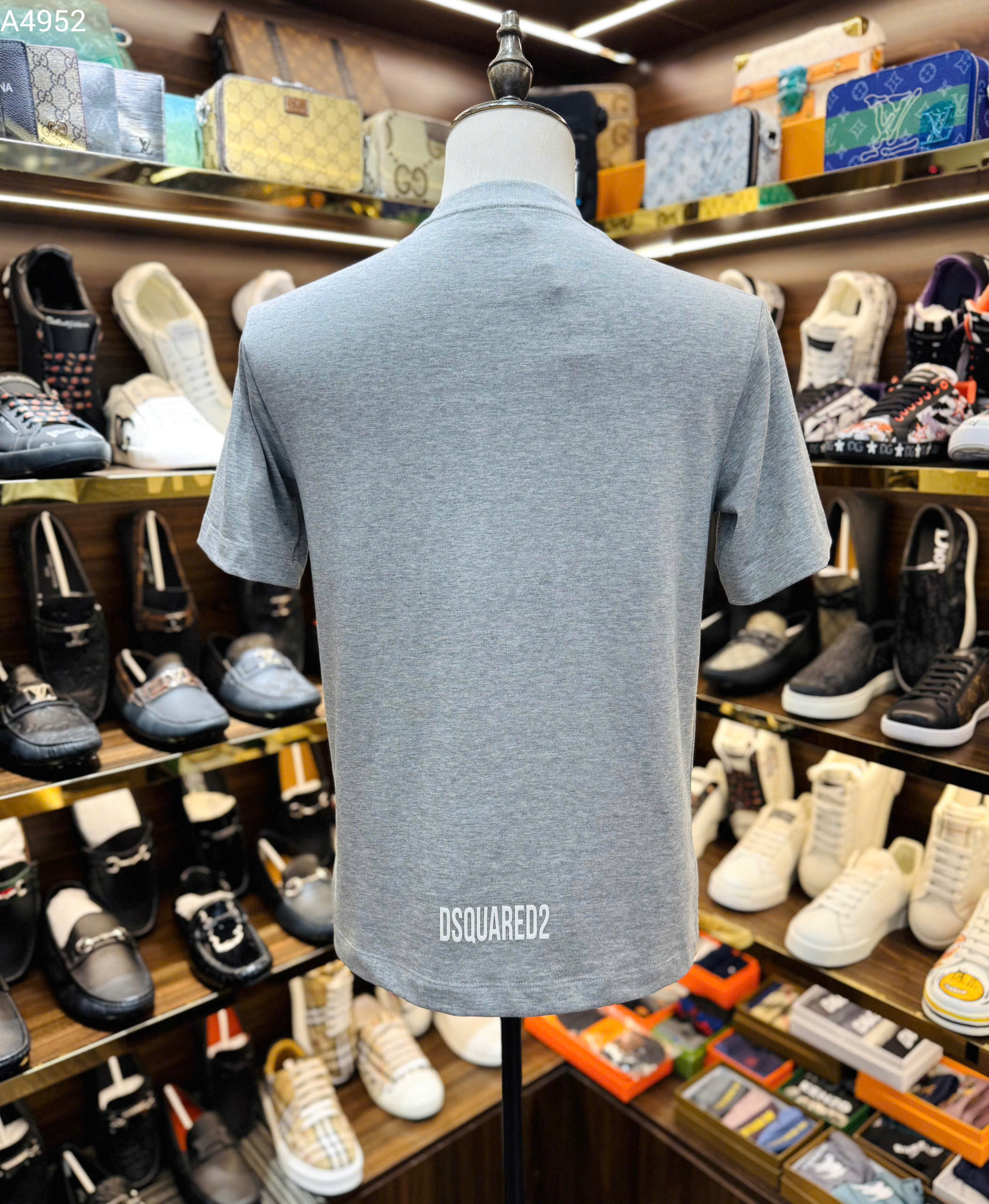 Áo phông T shirt Dsquared2 DSQ icon logo ngực Like Auth 44-50 MK