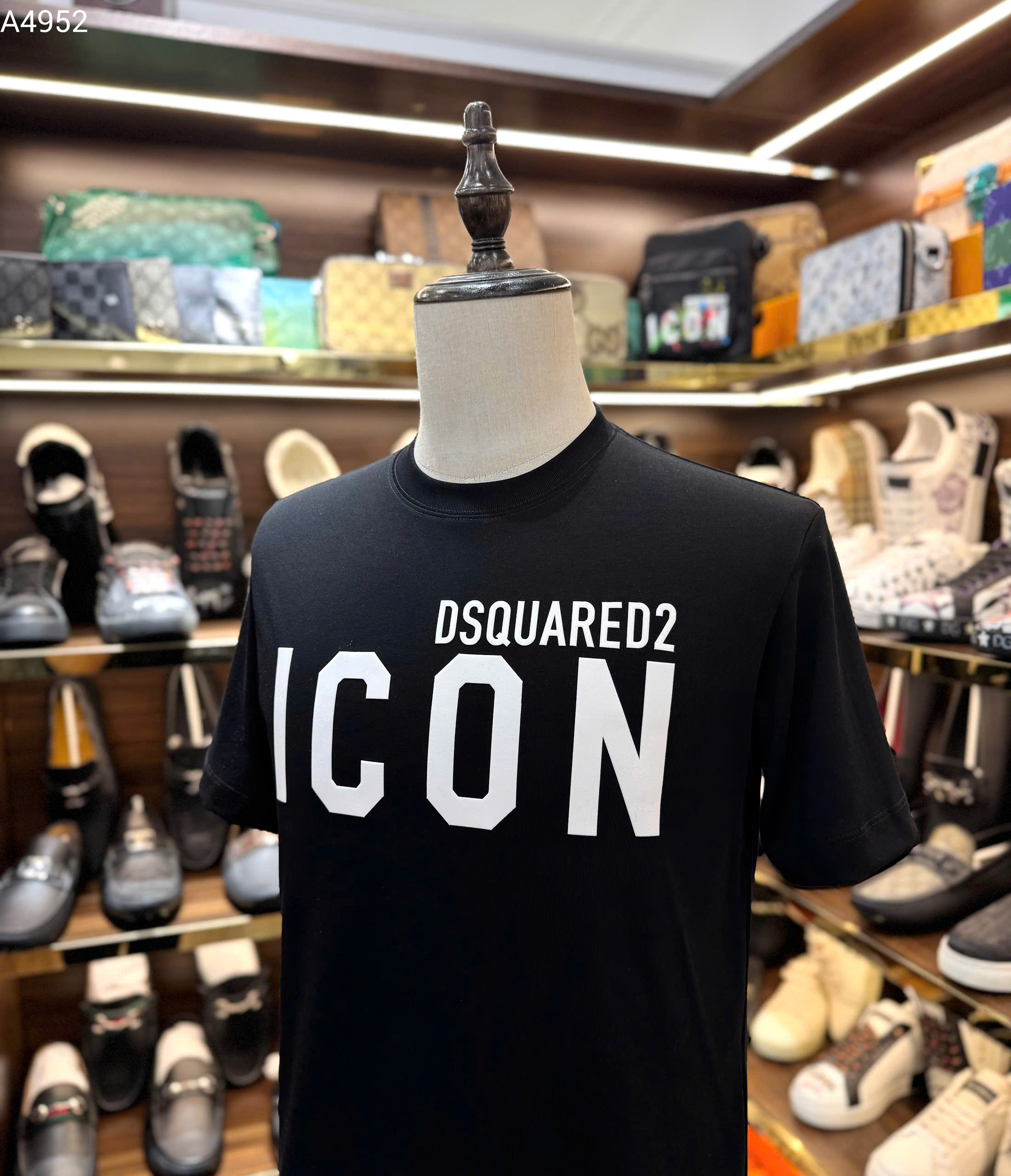 Áo phông T shirt Dsquared2 DSQ icon logo ngực Like Auth 44-50 MK