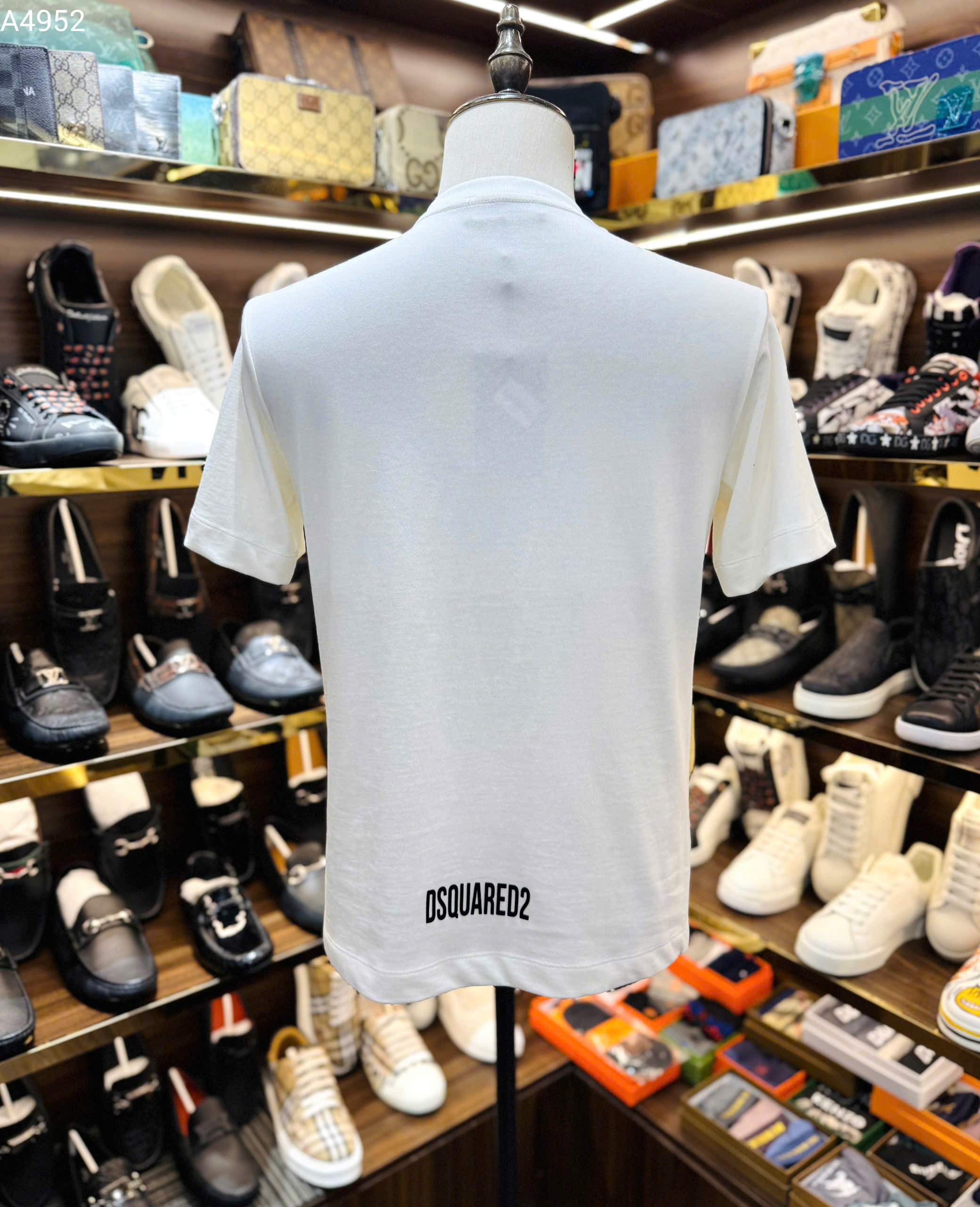 Áo phông T shirt Dsquared2 DSQ icon logo ngực Like Auth 44-50 MK