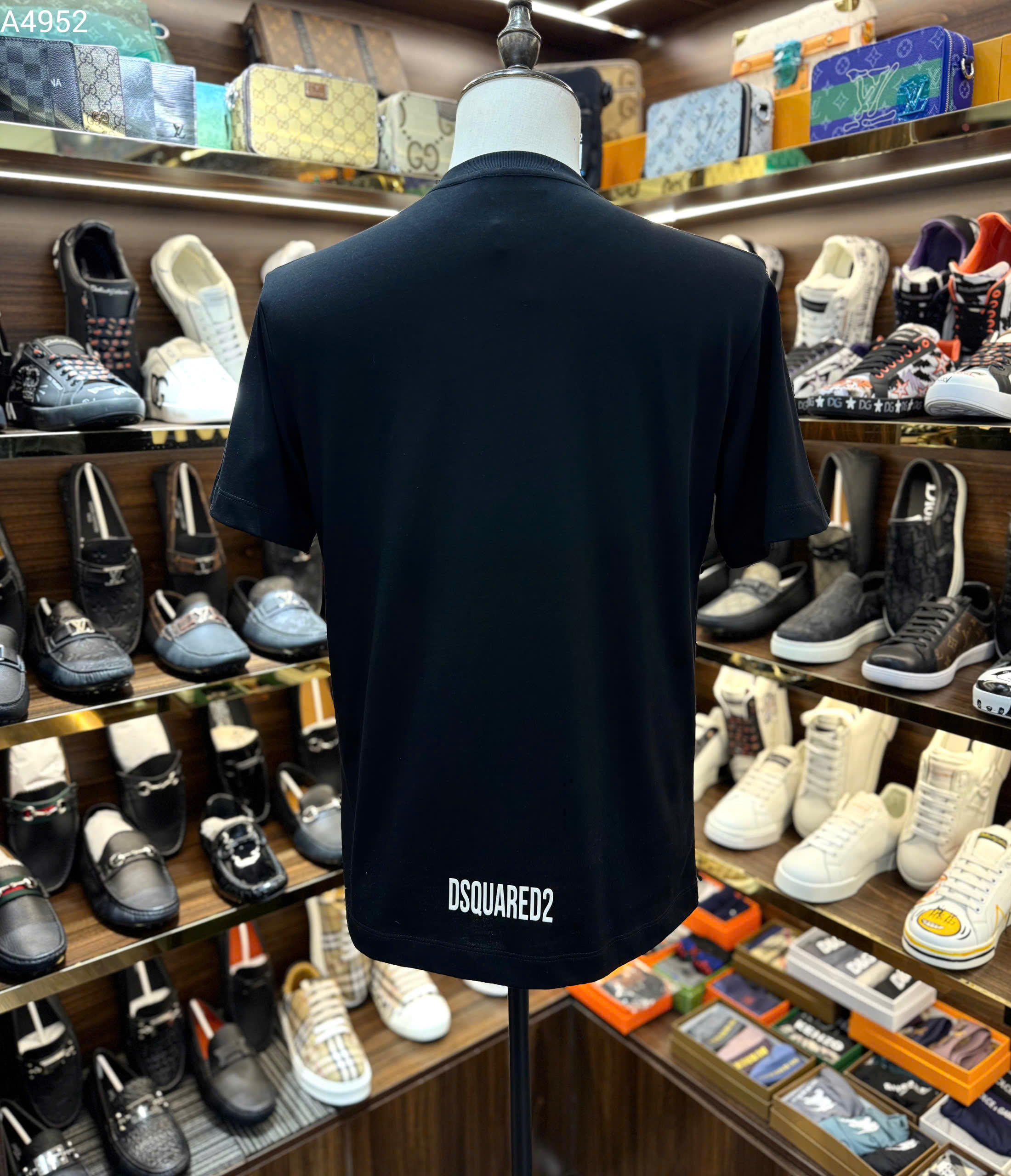 Áo phông T shirt Dsquared2 DSQ icon logo ngực Like Auth 44-50 MK