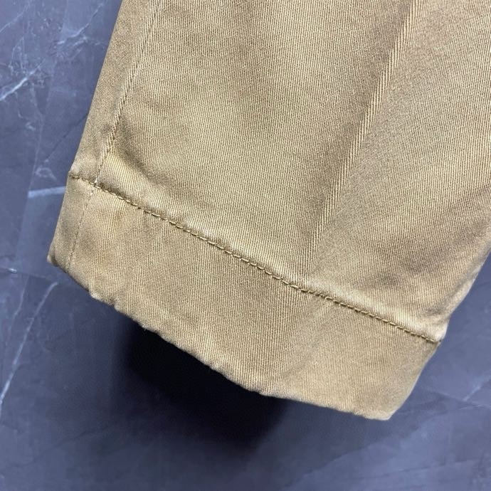 Quần dài kaki Dsquared2 DSQ2 Be trơn 4 khuy phối khóa zip lệch Like Auth 1-1 on web VTN