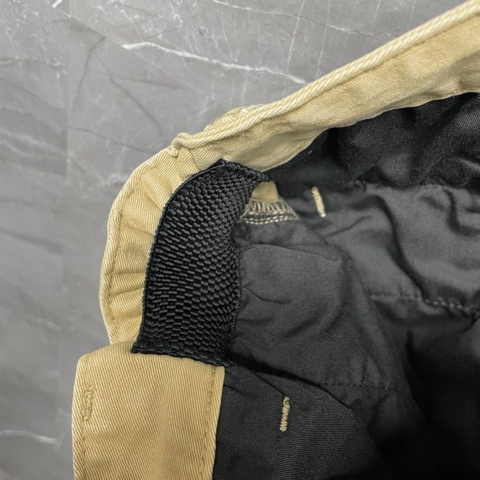 Quần dài kaki Dsquared2 DSQ2 Be trơn 4 khuy phối khóa zip lệch Like Auth 1-1 on web VTN