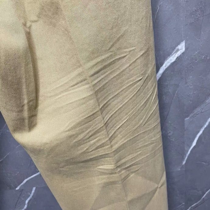 Quần dài kaki Dsquared2 DSQ2 Be trơn 4 khuy phối khóa zip lệch Like Auth 1-1 on web VTN