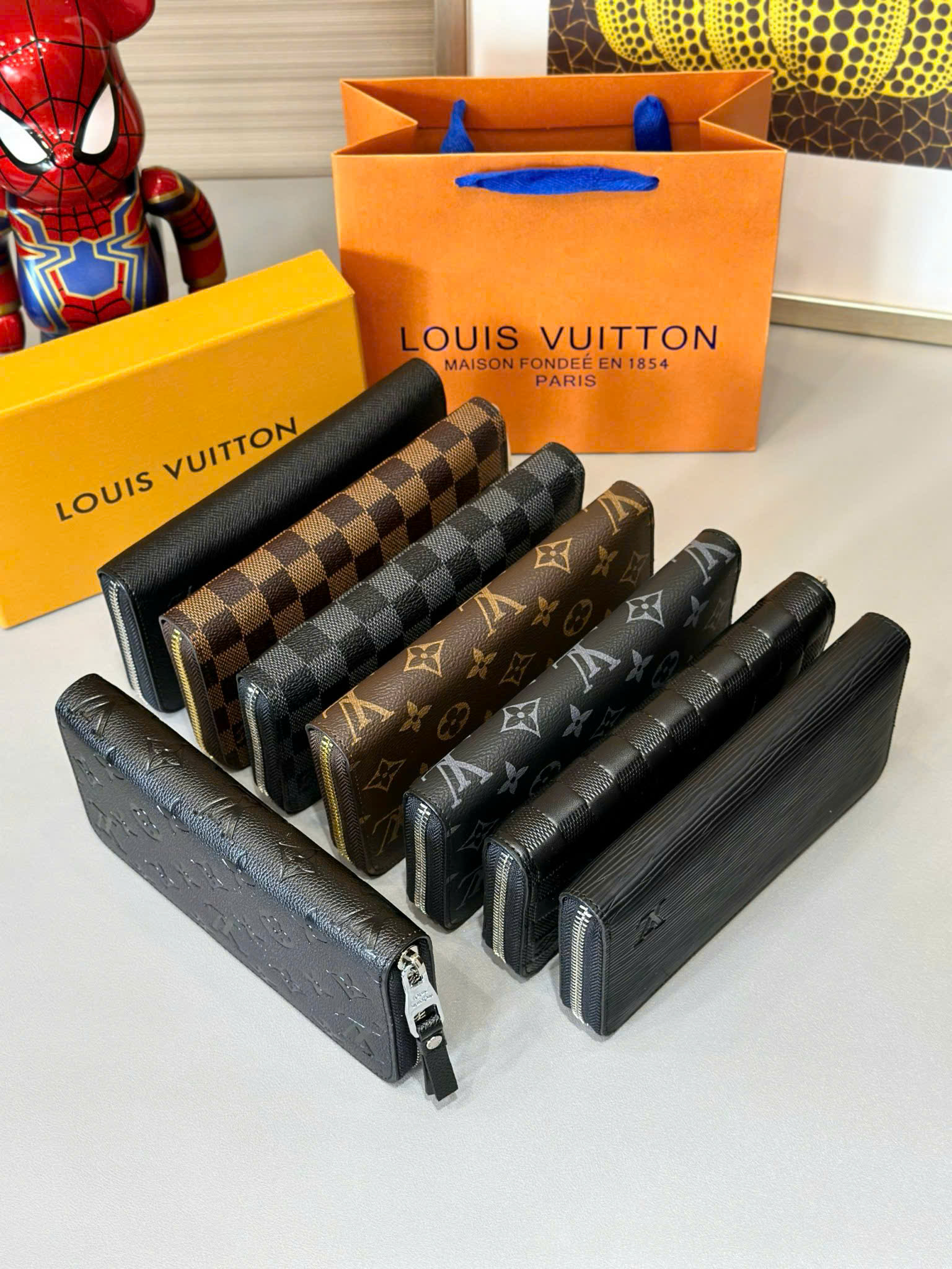 Ví dài khóa Louis Vuitton LV Zippy Wallet Like Auth PLD