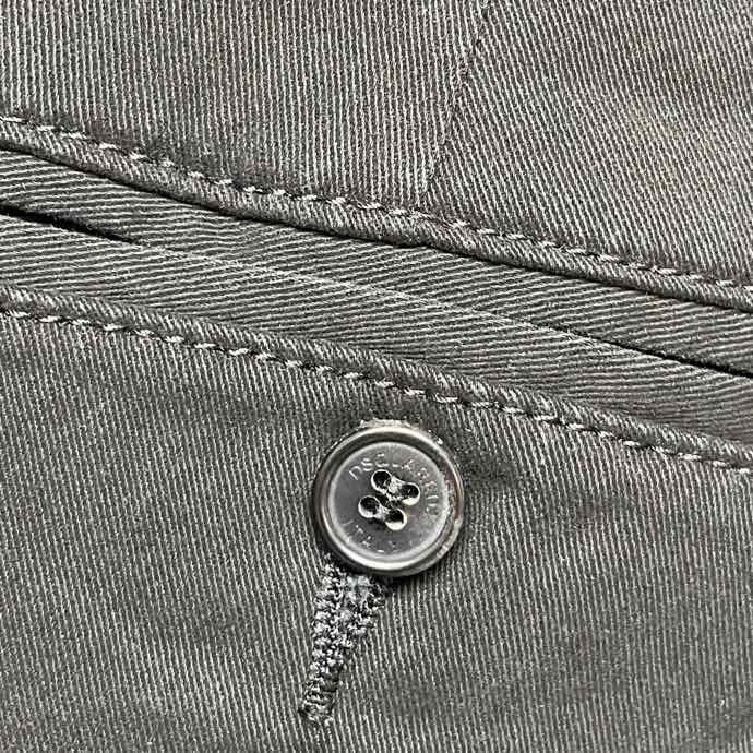 Quần dài kaki Dsquared2 DSQ2 Đen trơn 4 khuy phối khóa zip lệch Like Auth 1-1 on web VTN