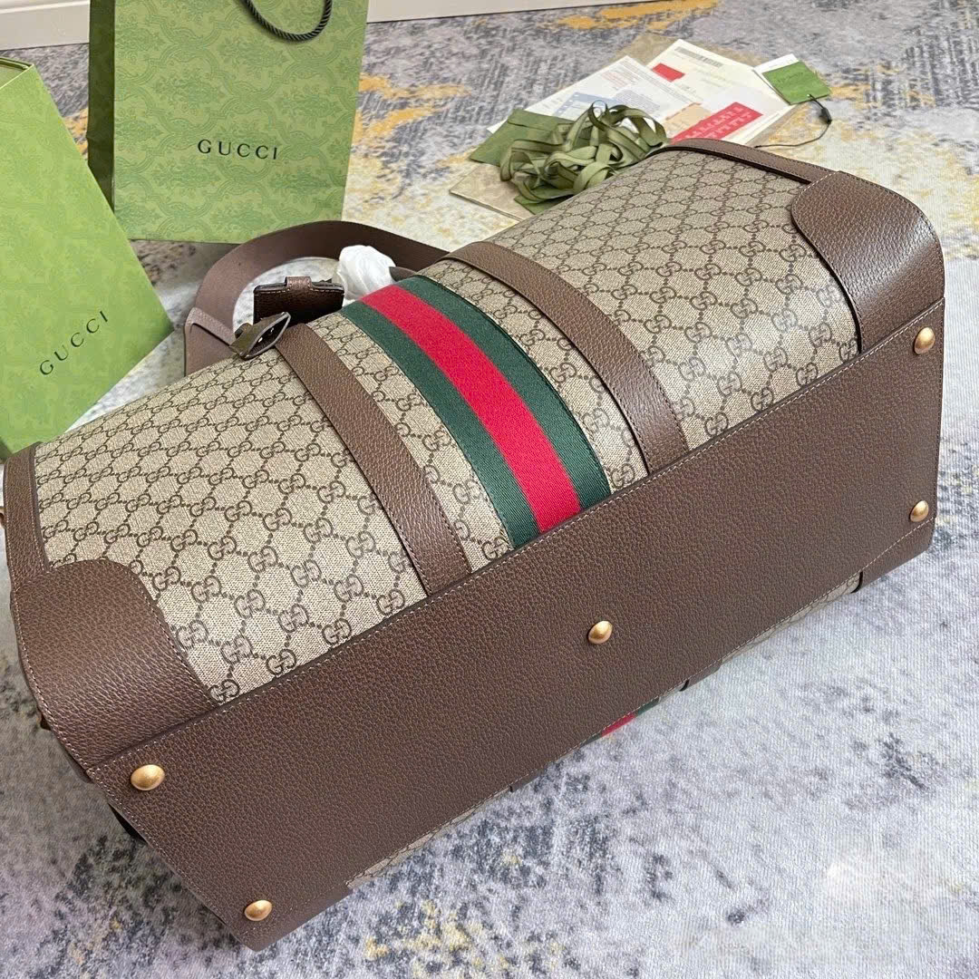 Túi trống Du Lịch Gucci GC Savoy Duffle Bag Like Auth PLD