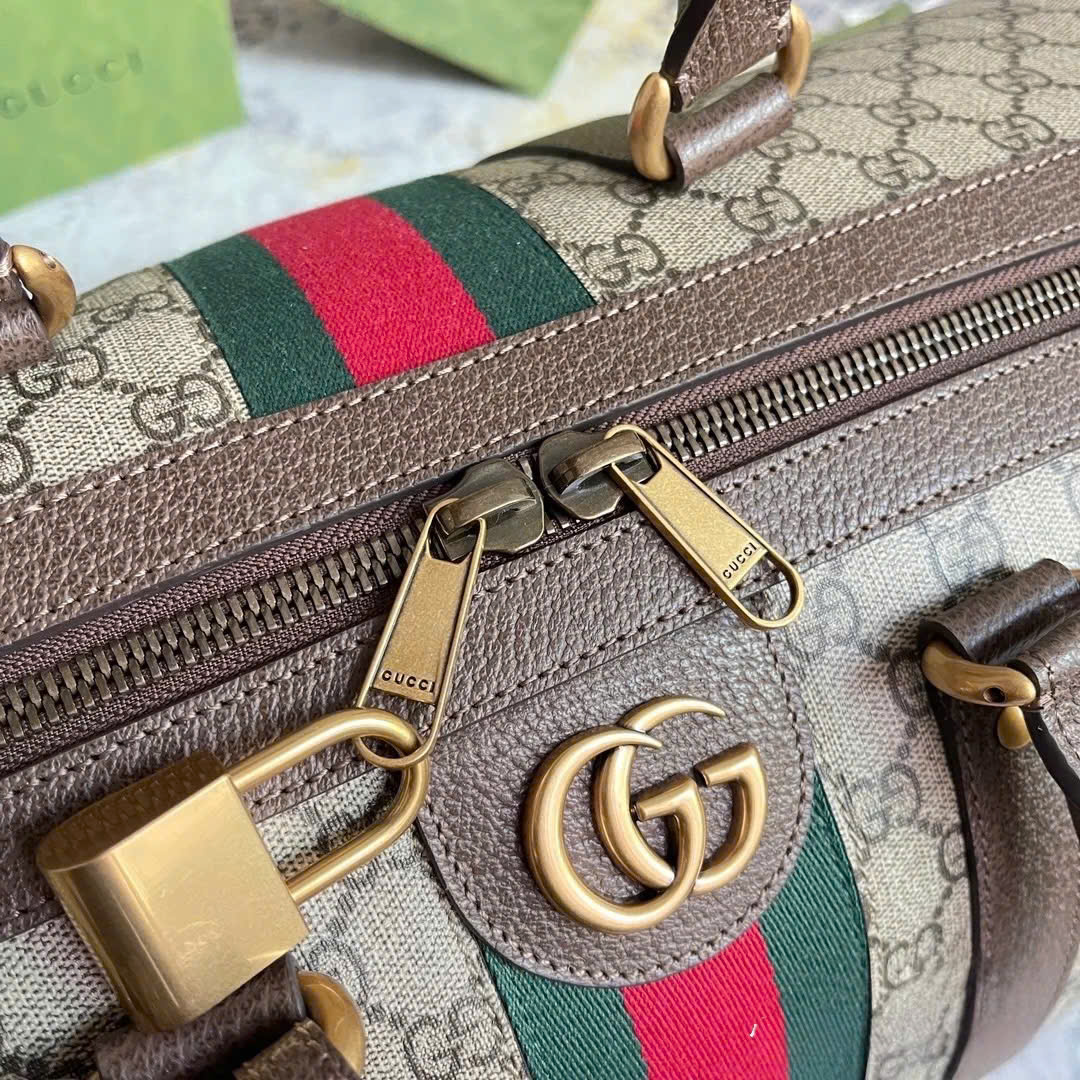 Túi trống Du Lịch Gucci GC Savoy Duffle Bag Like Auth PLD