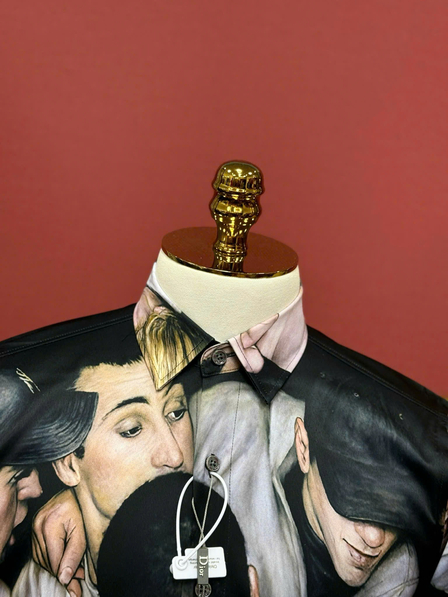 Áo sơ mi hình Dolce Gabbana DG Brother new 2026 Like AUth 44-48 CD