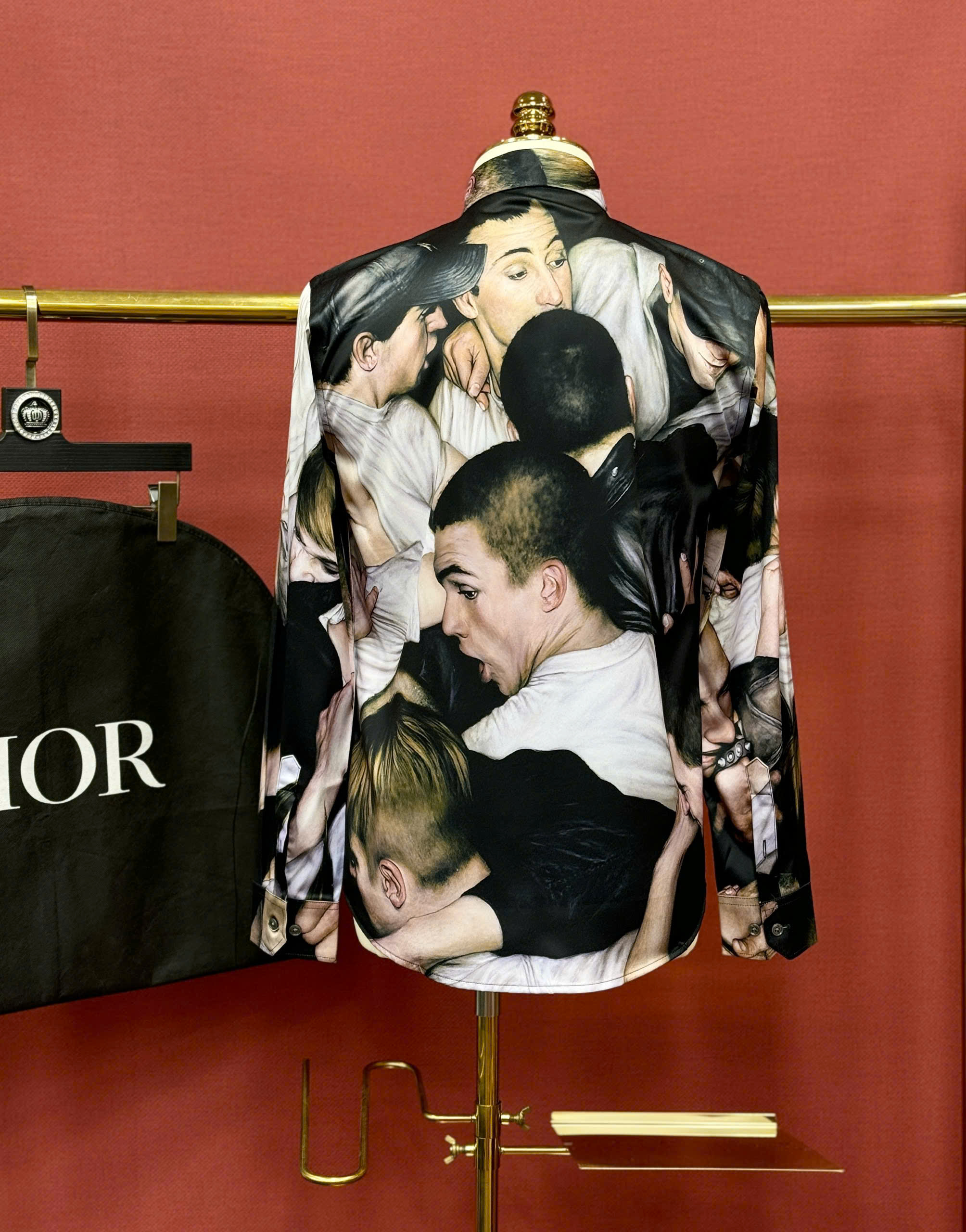 Áo sơ mi hình Dolce Gabbana DG Brother new 2026 Like AUth 44-48 CD