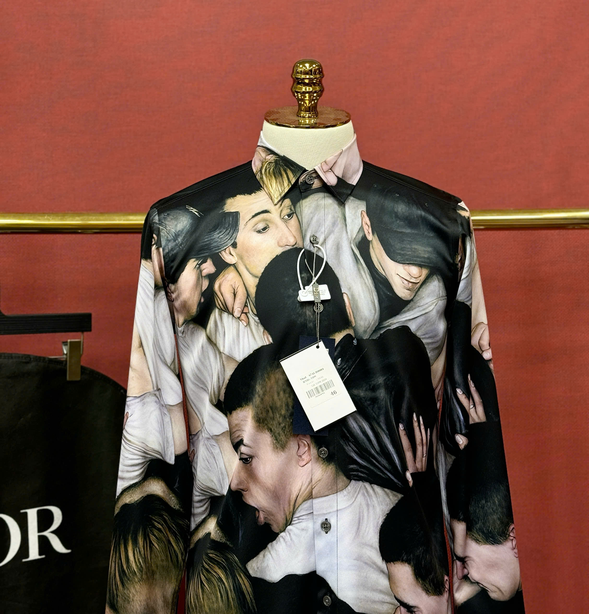 Áo sơ mi hình Dolce Gabbana DG Brother new 2026 Like AUth 44-48 CD