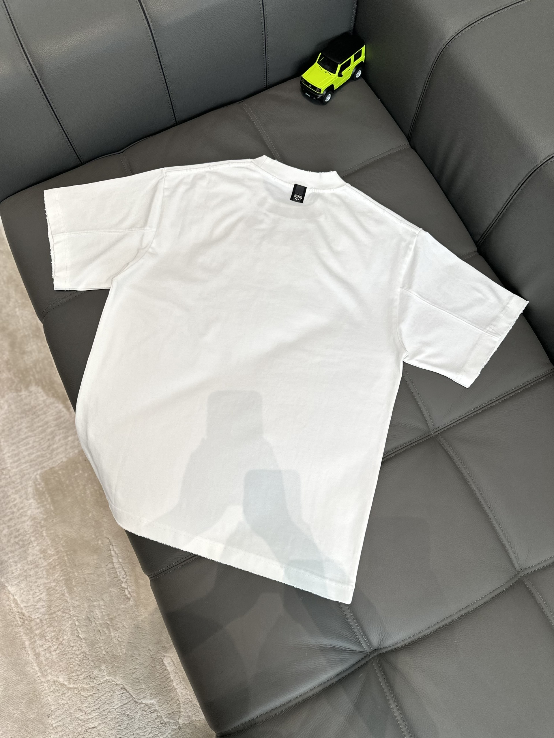 Áo phông T shirt Chrome Heart Trắng nhiều chữ thập wash Like Auth M-XL VTN