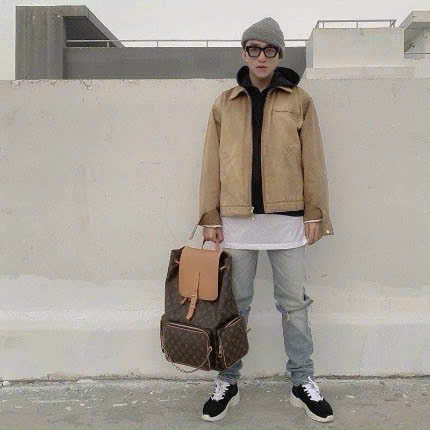 Balo Louis Vuitton LV Trio Backpack monogram Like Auth 45x33x22 PLD
