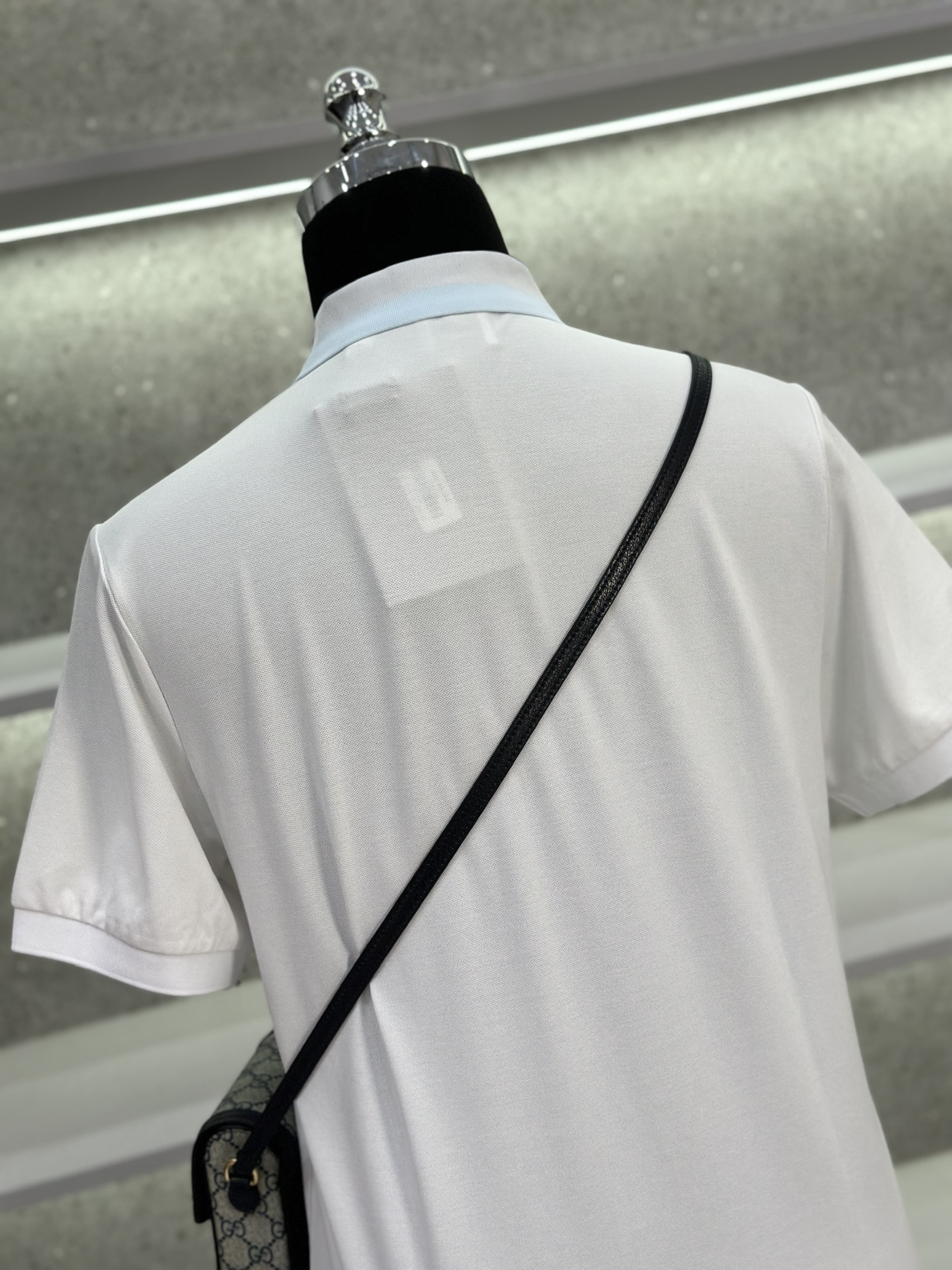 Áo polo Burberry BBR trơn phối màu logo chữ cổ Like Auth 1-1 on web VTN