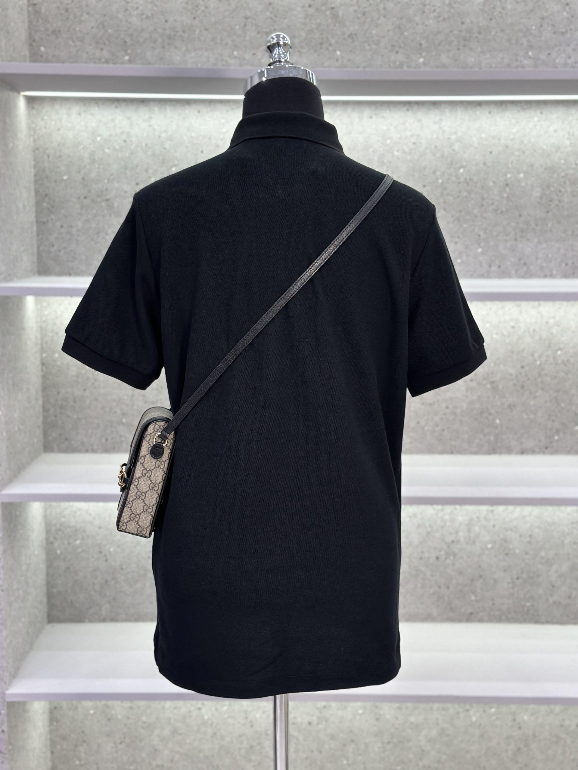 Áo polo Burberry BBR logo TB thêu ngực phối kẻ sọc dọc khuy Like Auth 1-1 on web VTN