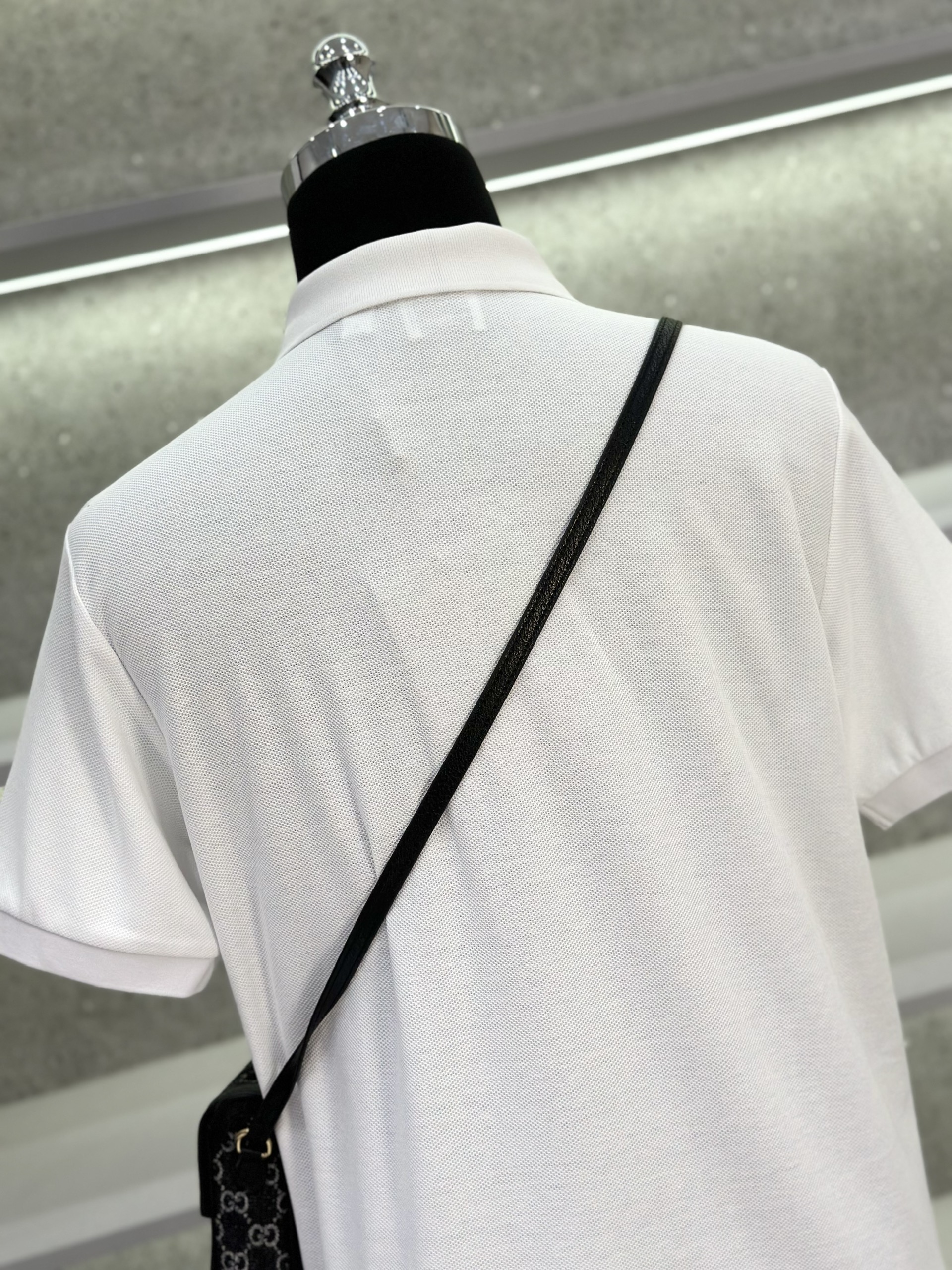 Áo polo Burberry BBR logo TB thêu ngực phối kẻ sọc dọc khuy Like Auth 1-1 on web VTN