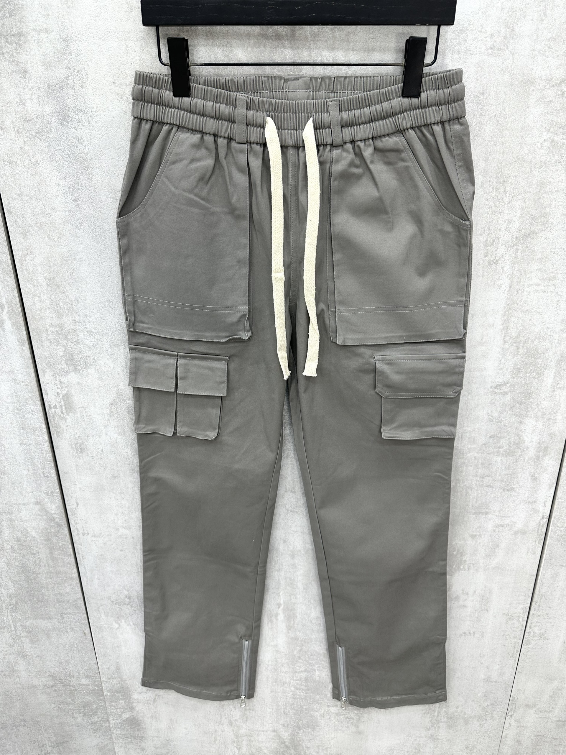 Quần Jogger TANYA Xám túi hộp khóa ZIP M-XL VTN