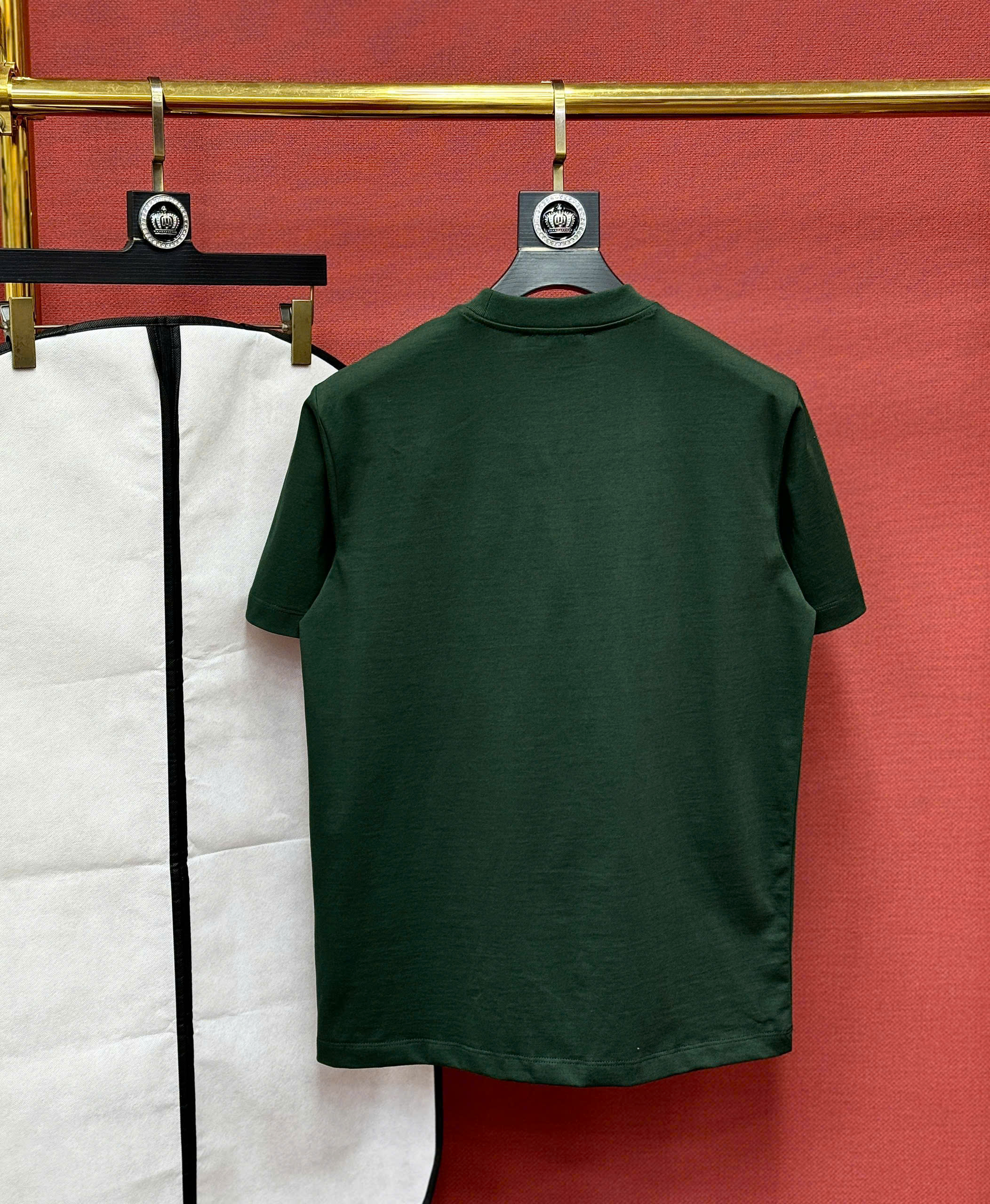 Áo phông T shirt Kenzo KZ Xanh Rêu thêu mặt hổ ngực Like Auth 44-50 CD