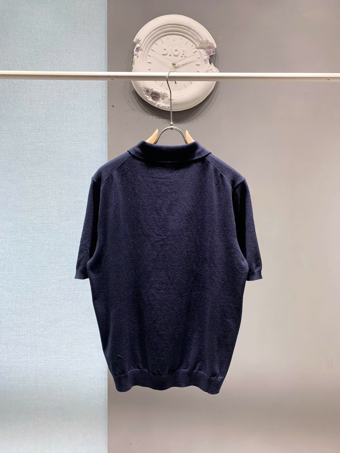 Áo polo len Prada logo thêu ngực Like AUth S-L DDT