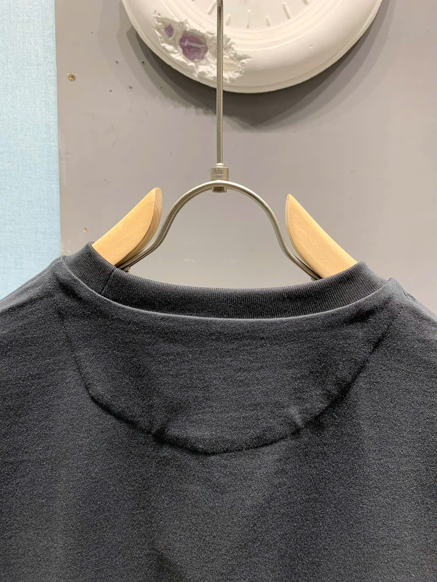 Áo phông T shirt Prada logo tam giác tag cổ Like Auth S-L DDT