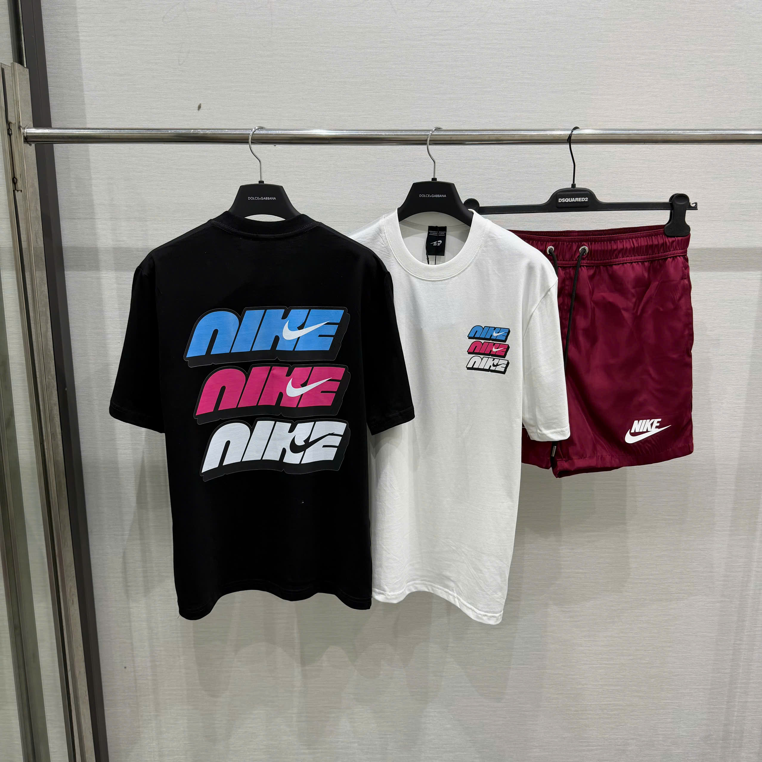 Set bộ thể thao hè Nike logo nhiều màu Like Auth S-XL NV