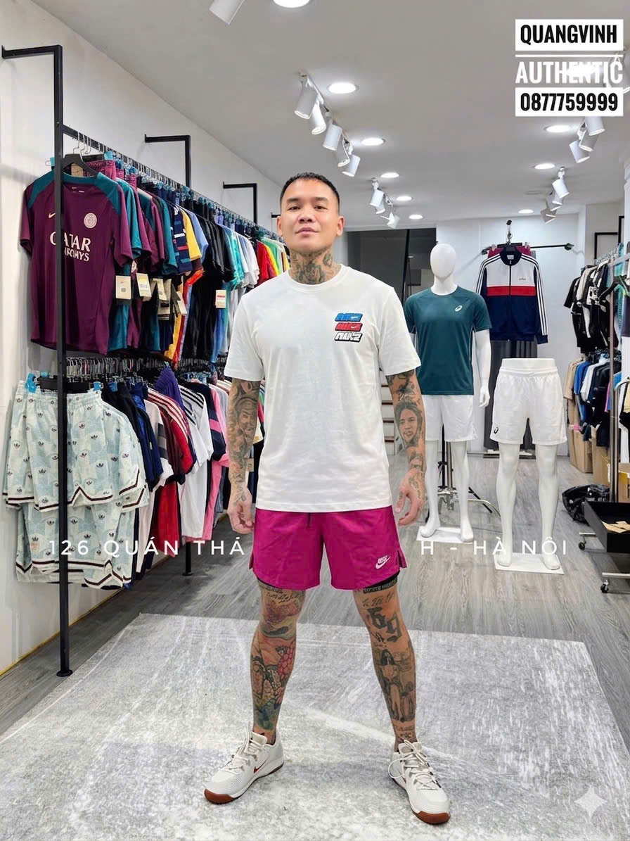 Set bộ thể thao hè Nike logo nhiều màu Like Auth S-XL NV