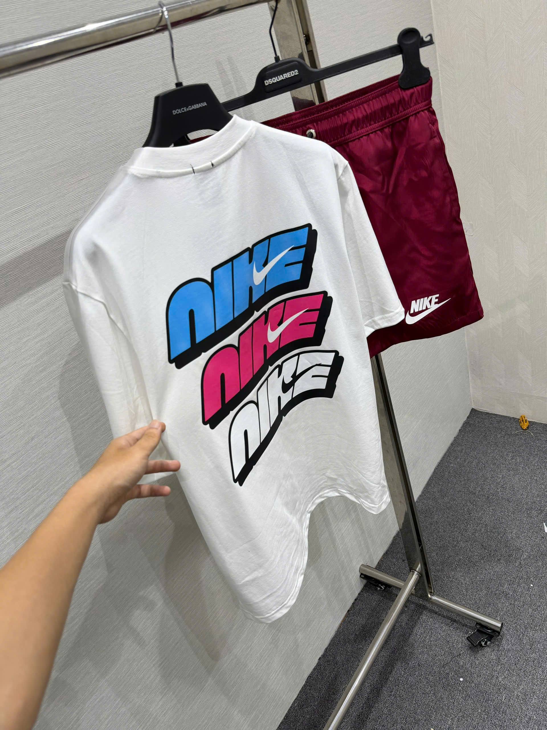 Set bộ thể thao hè Nike logo nhiều màu Like Auth S-XL NV