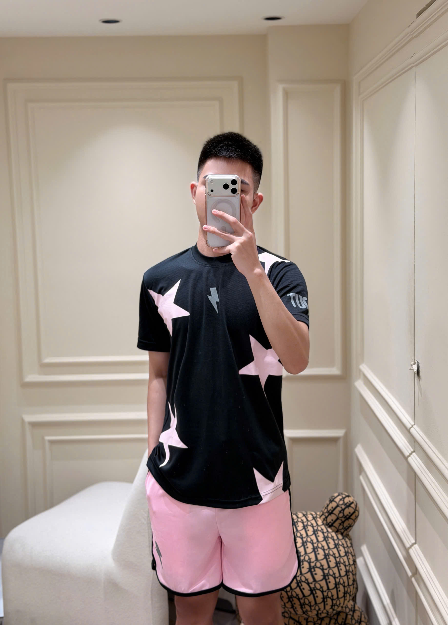 Set bộ thể thao hè Hydrogen họa tiết ngôi sao Like Auth S-XL NV
